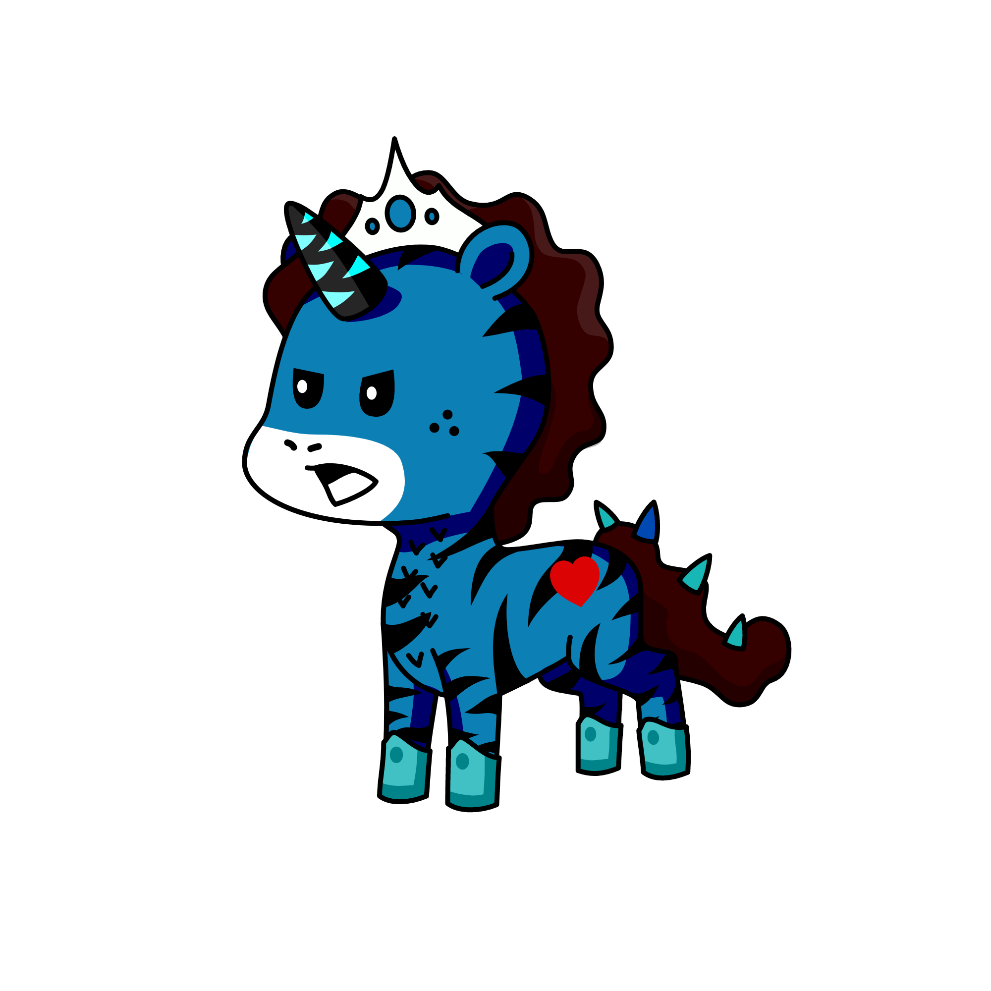 The night prince, the unicorn