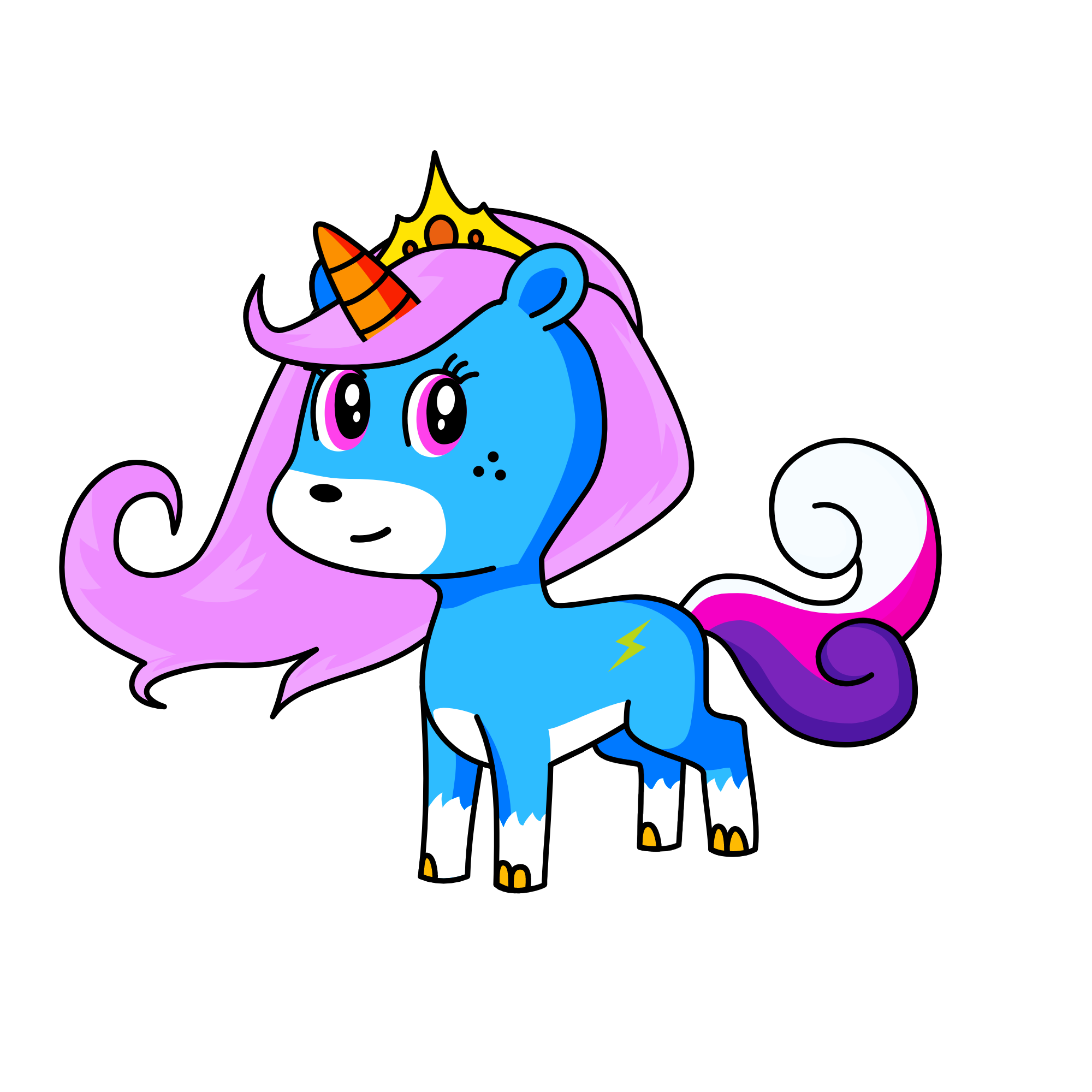 prencess alya, the unicorn