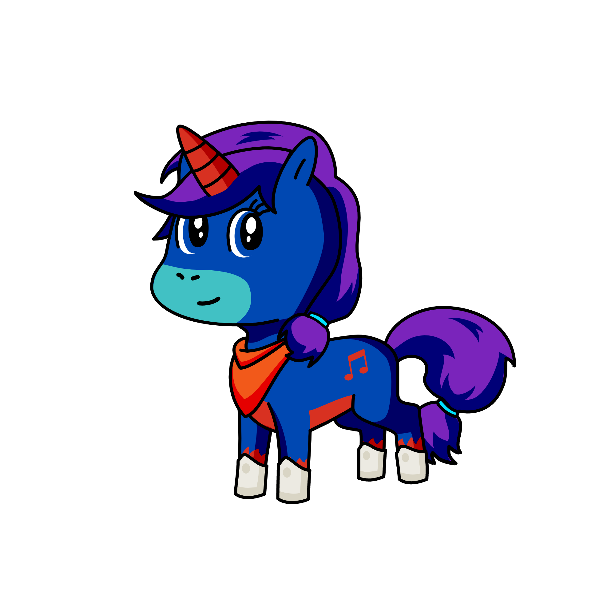 dj, the unicorn