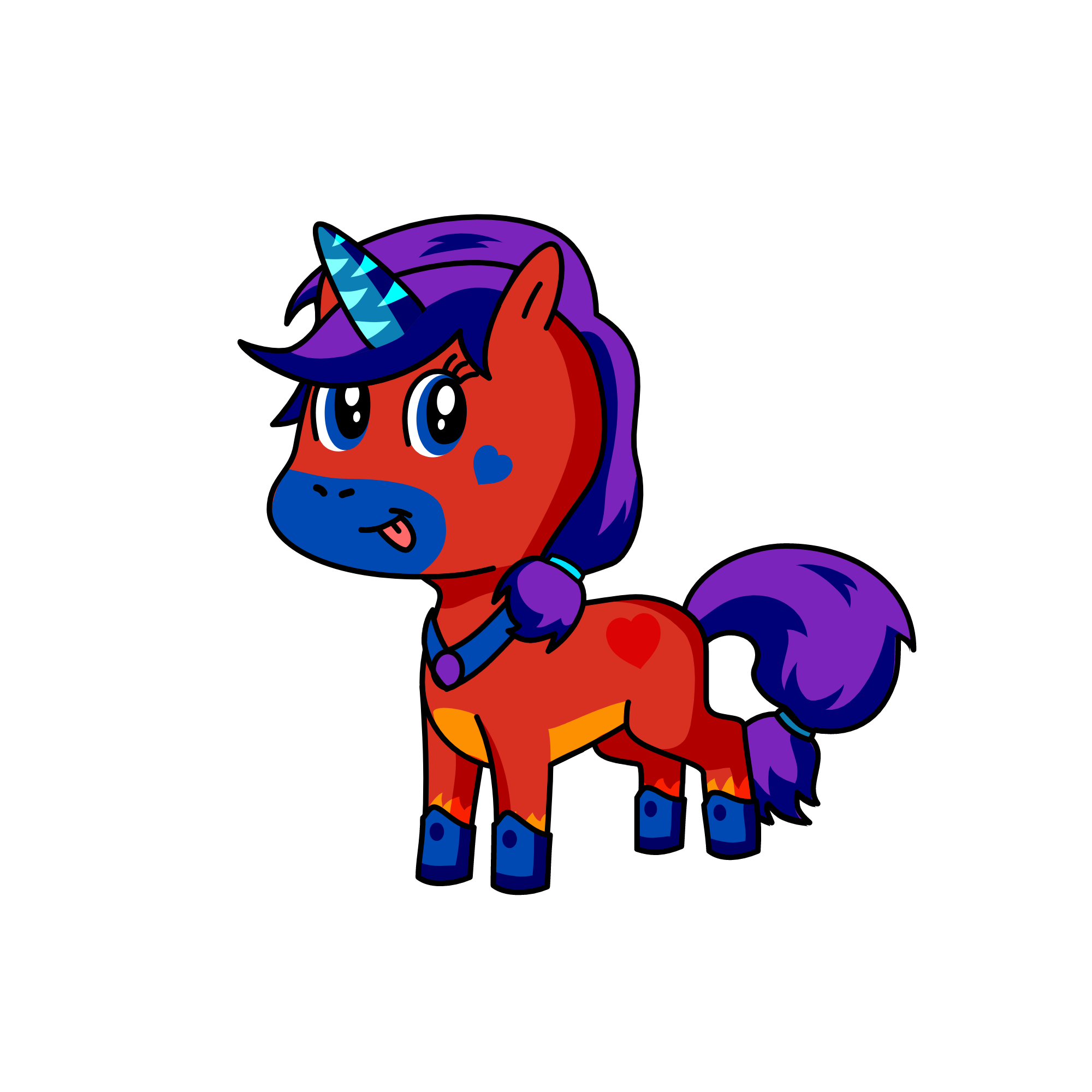 riri, the unicorn