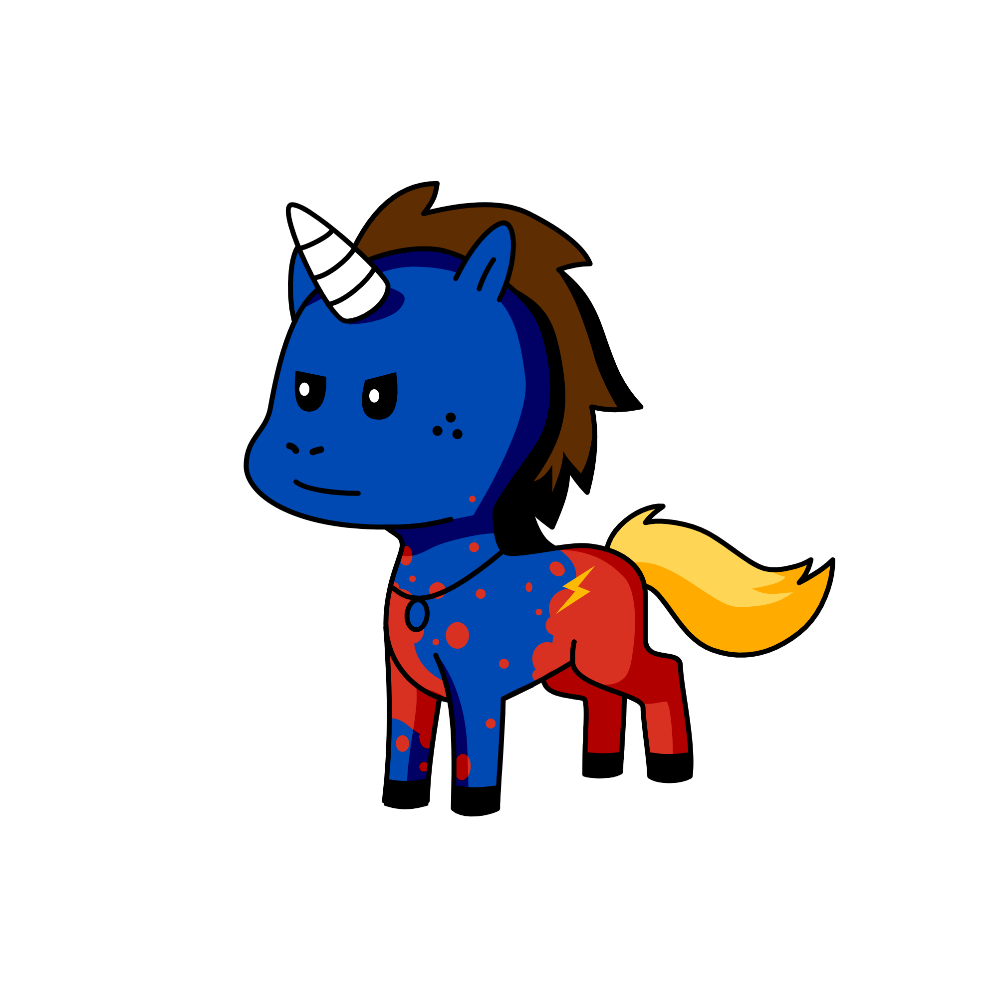 sun, the unicorn