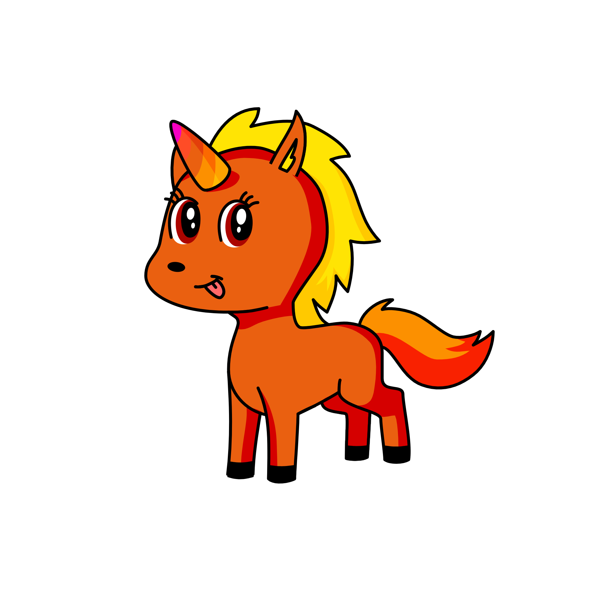 Thunder, the unicorn