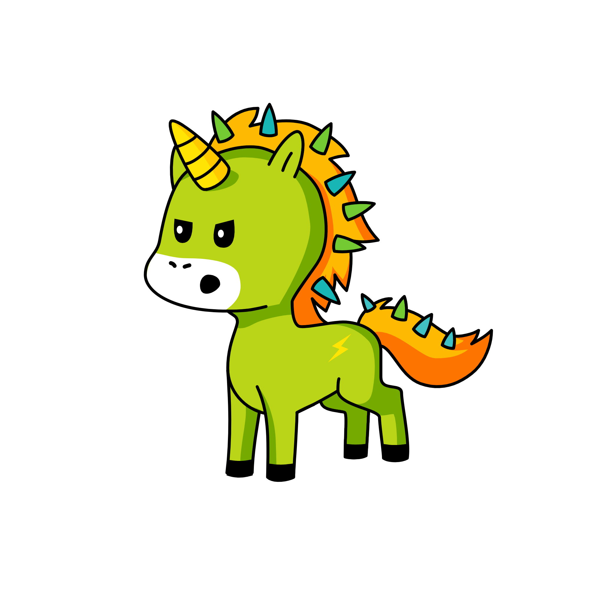 tusk, the unicorn