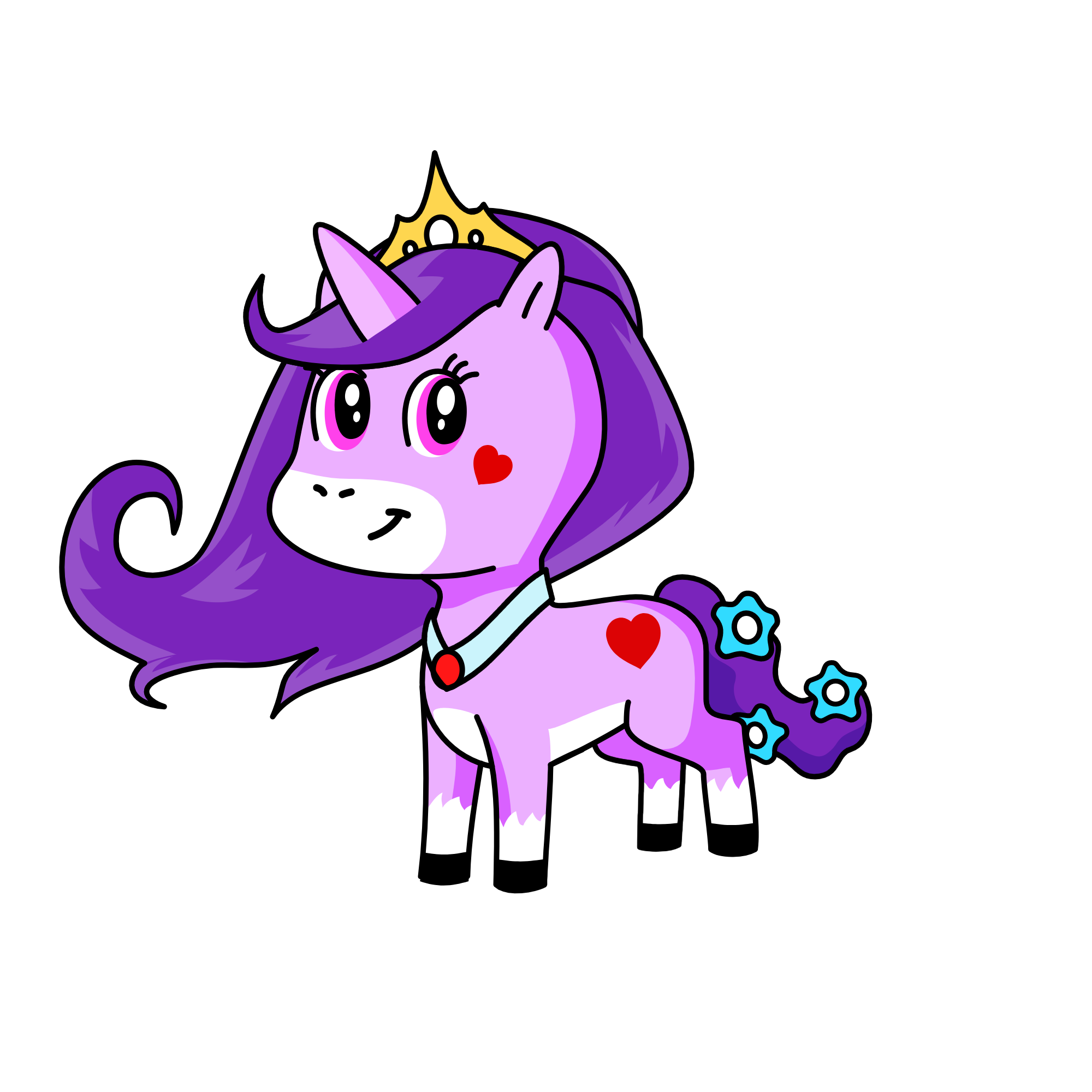 Asombrosa estrella, the unicorn