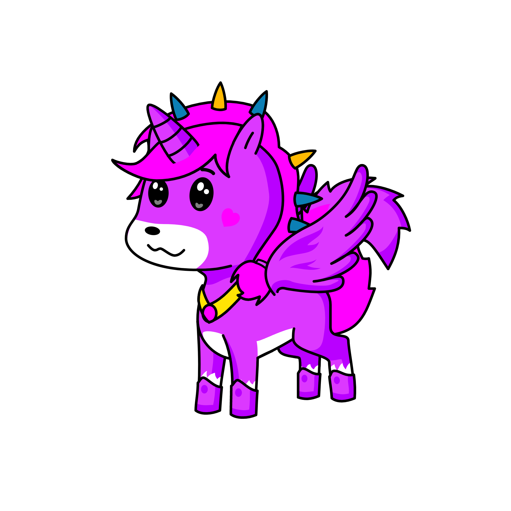 spike, the unicorn
