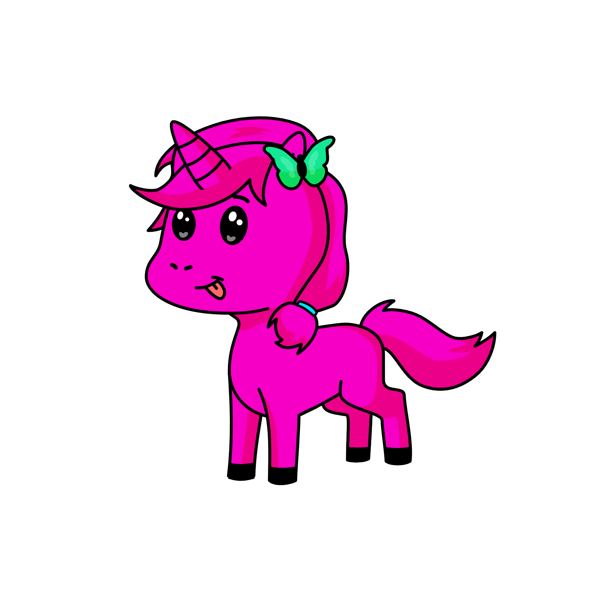 jj, the unicorn