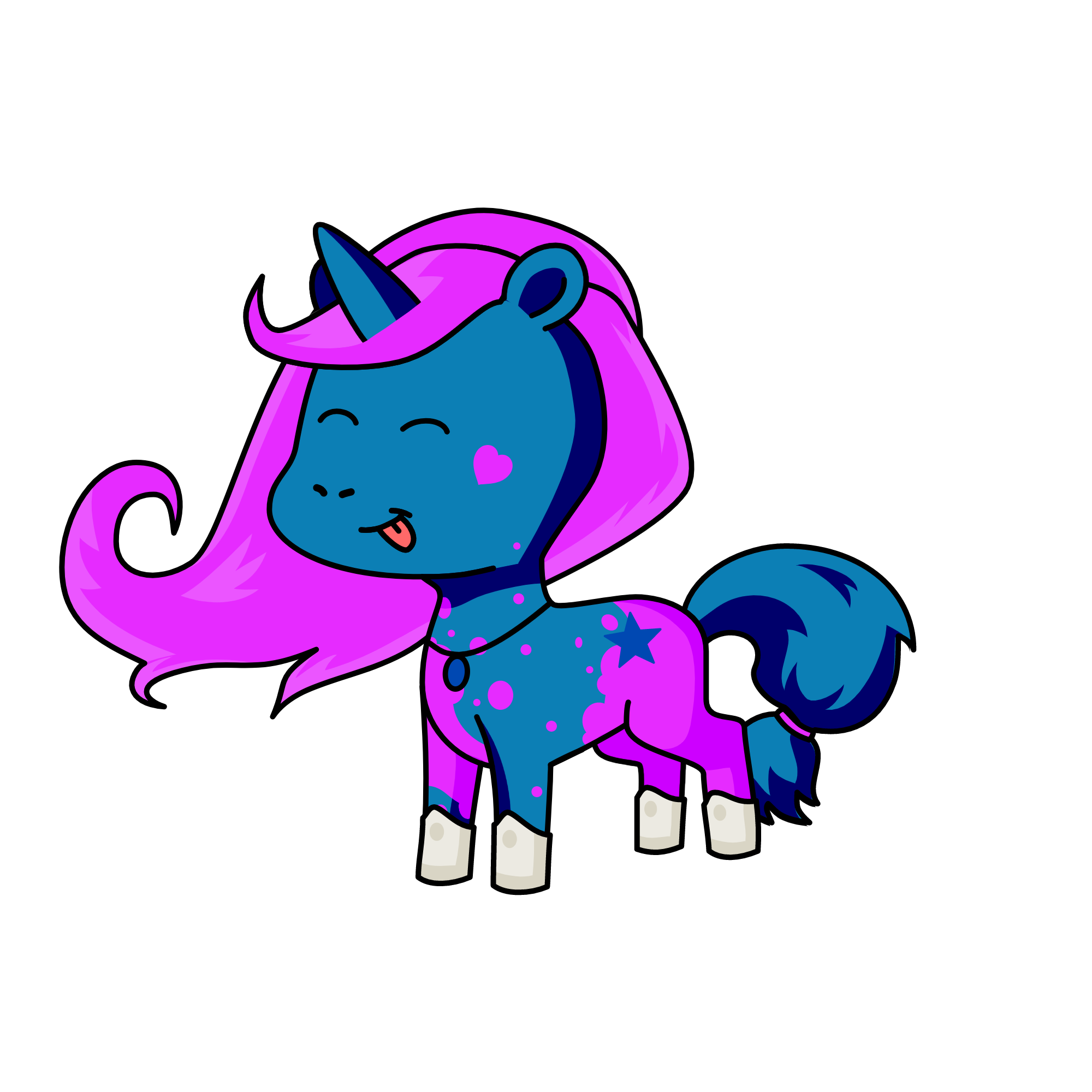 Ash, the unicorn
