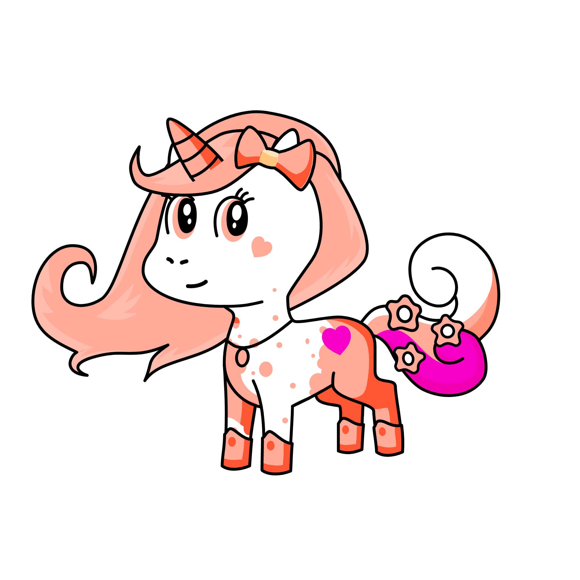 rosea, the unicorn