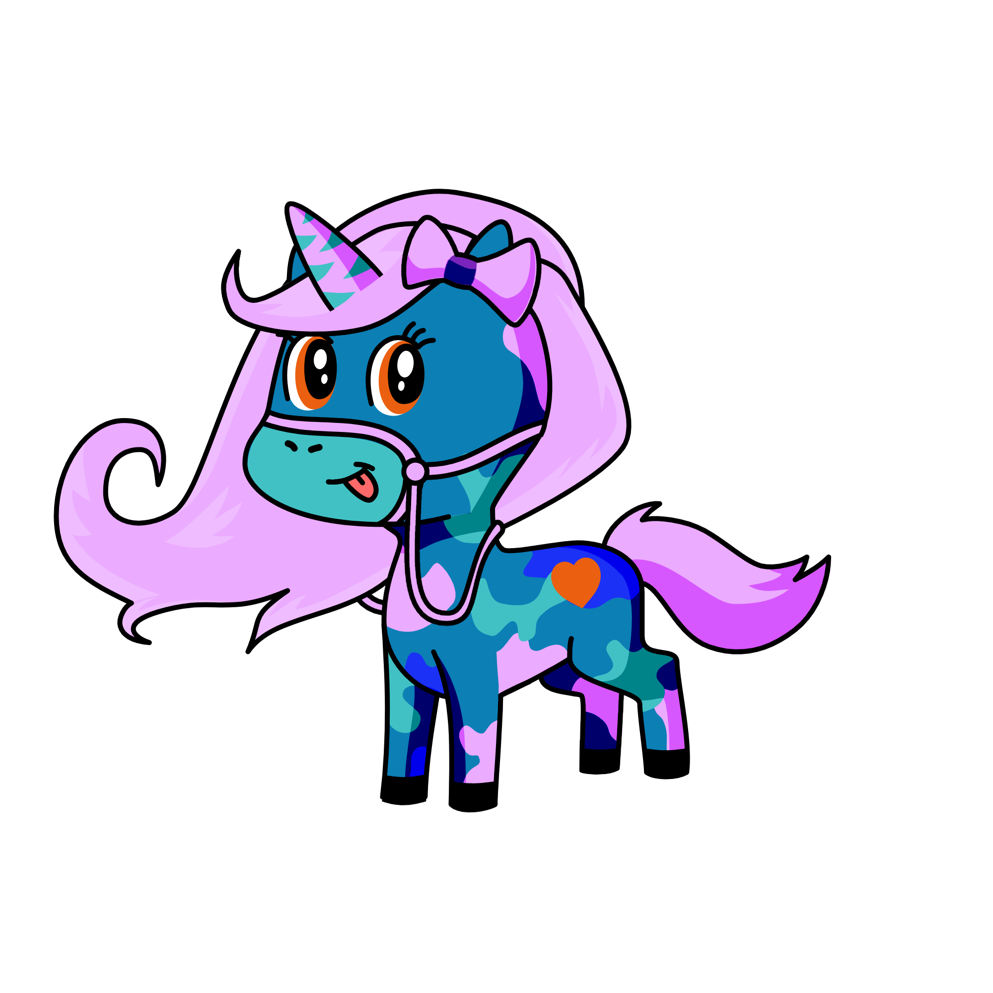 Shimmer, the unicorn