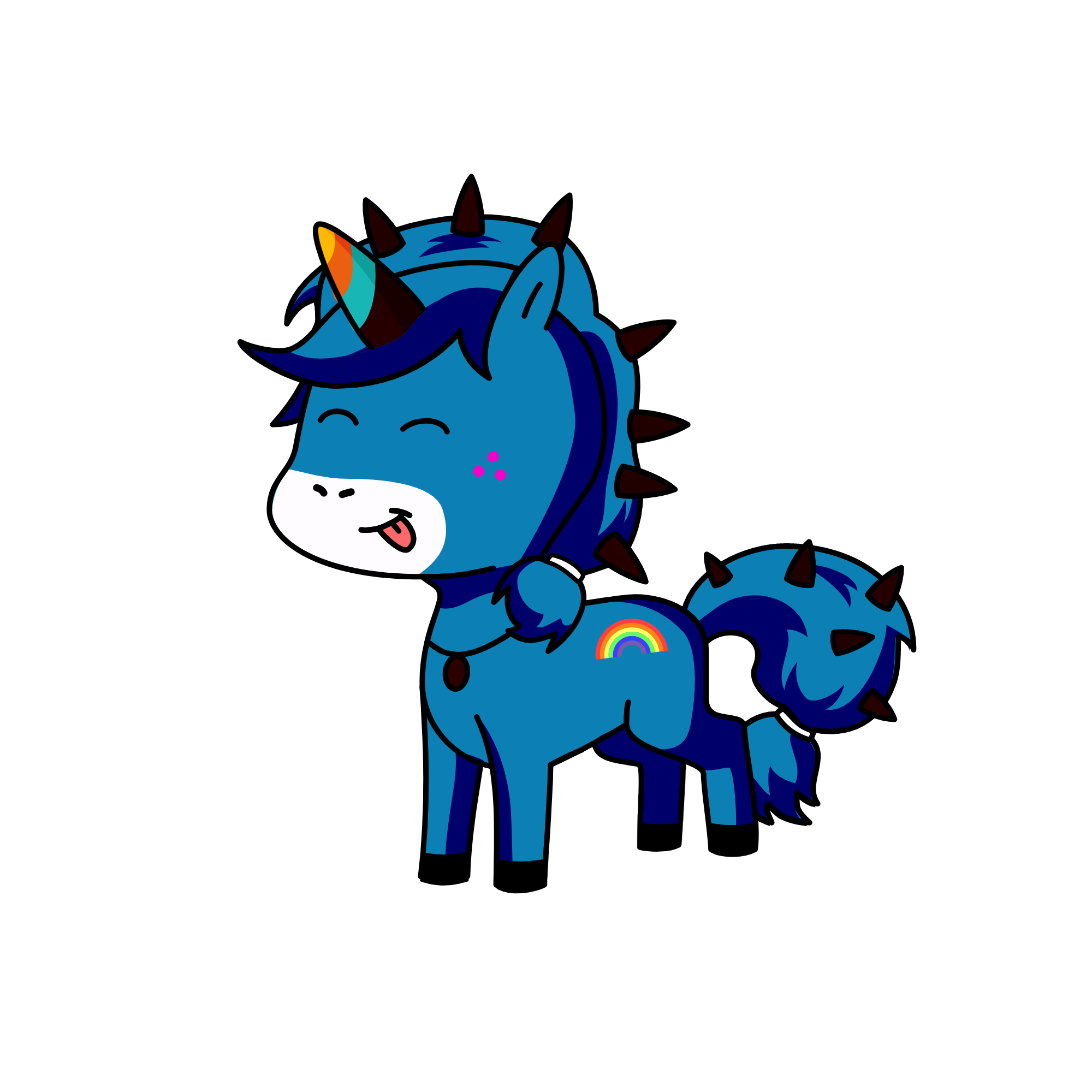 nighttime princess, the unicorn