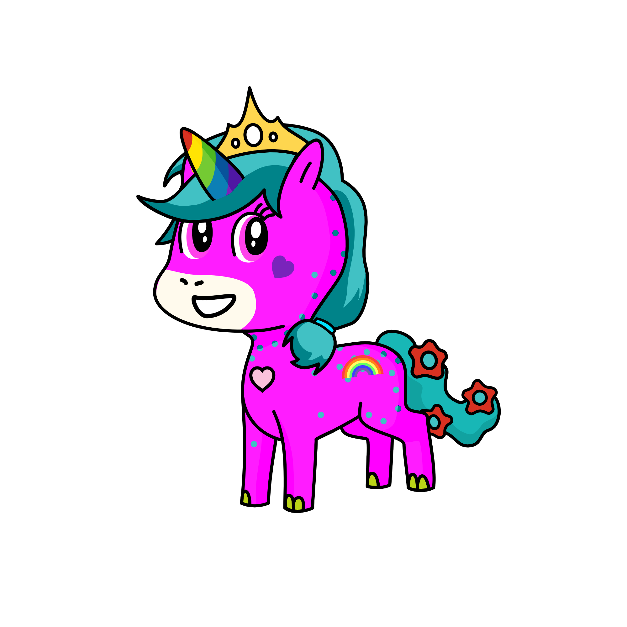 guadalupe, the unicorn