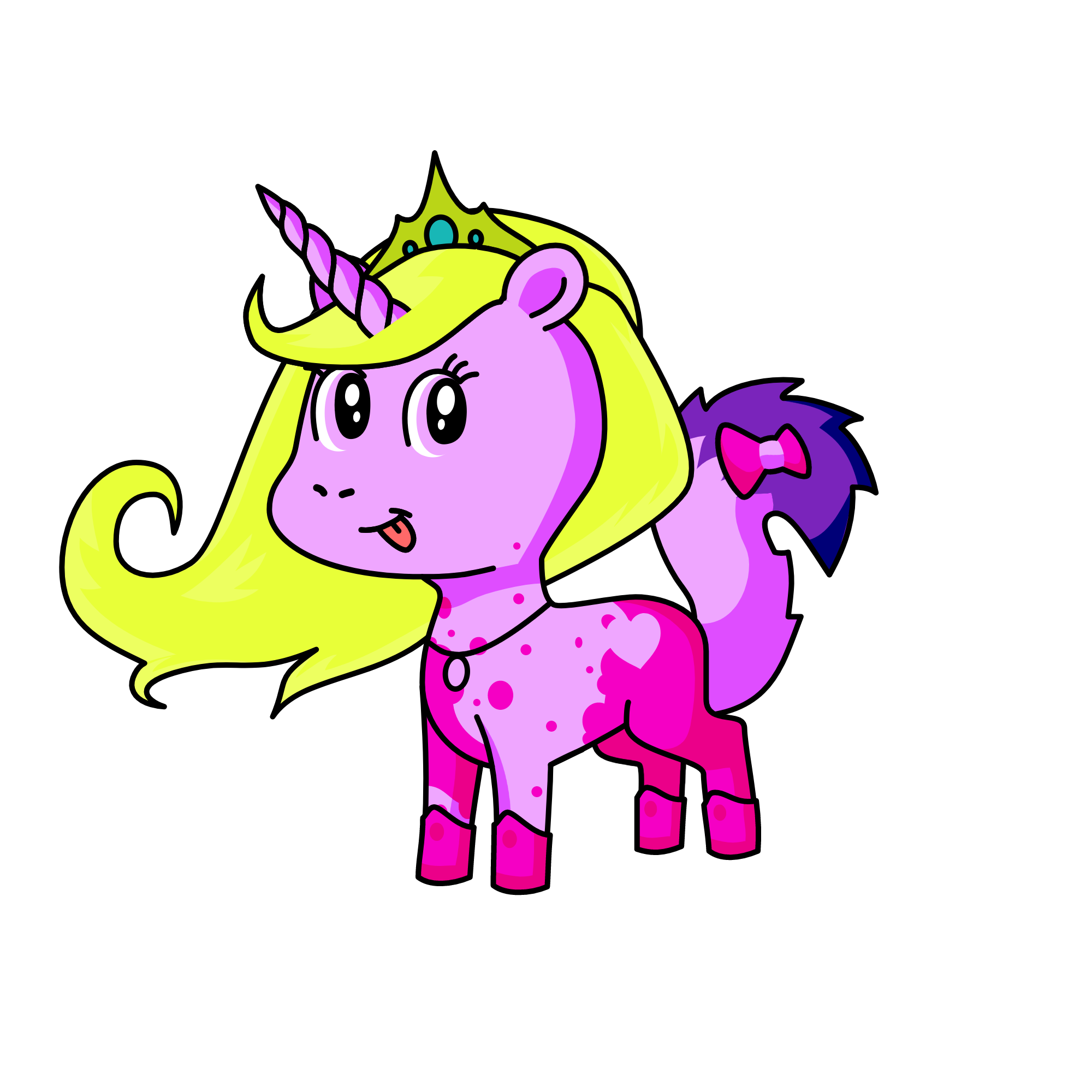 Jenyia, the unicorn
