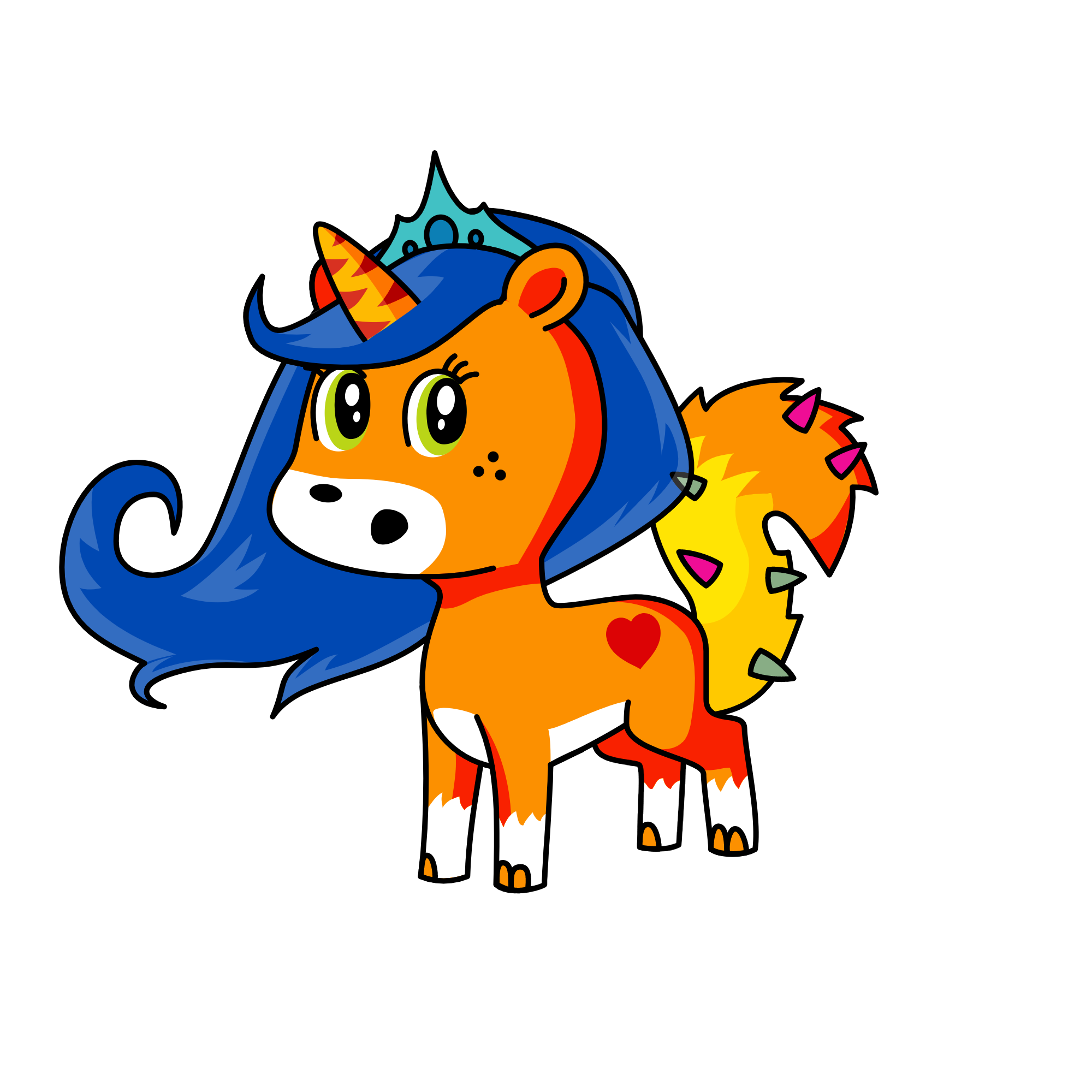 Roar, the unicorn