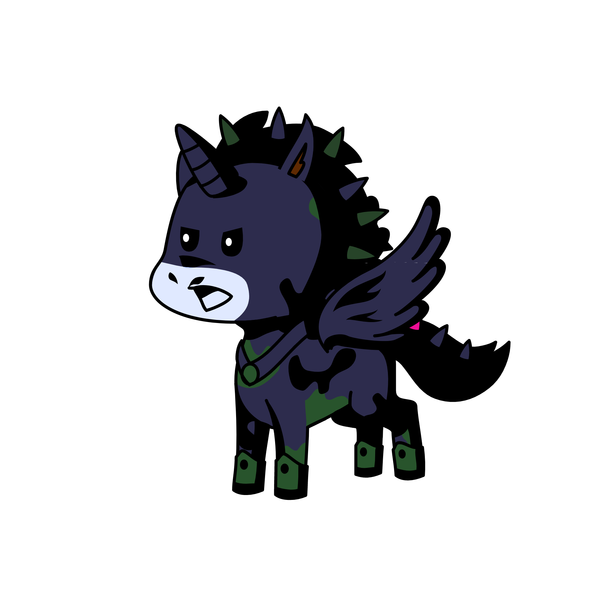 dark, the unicorn