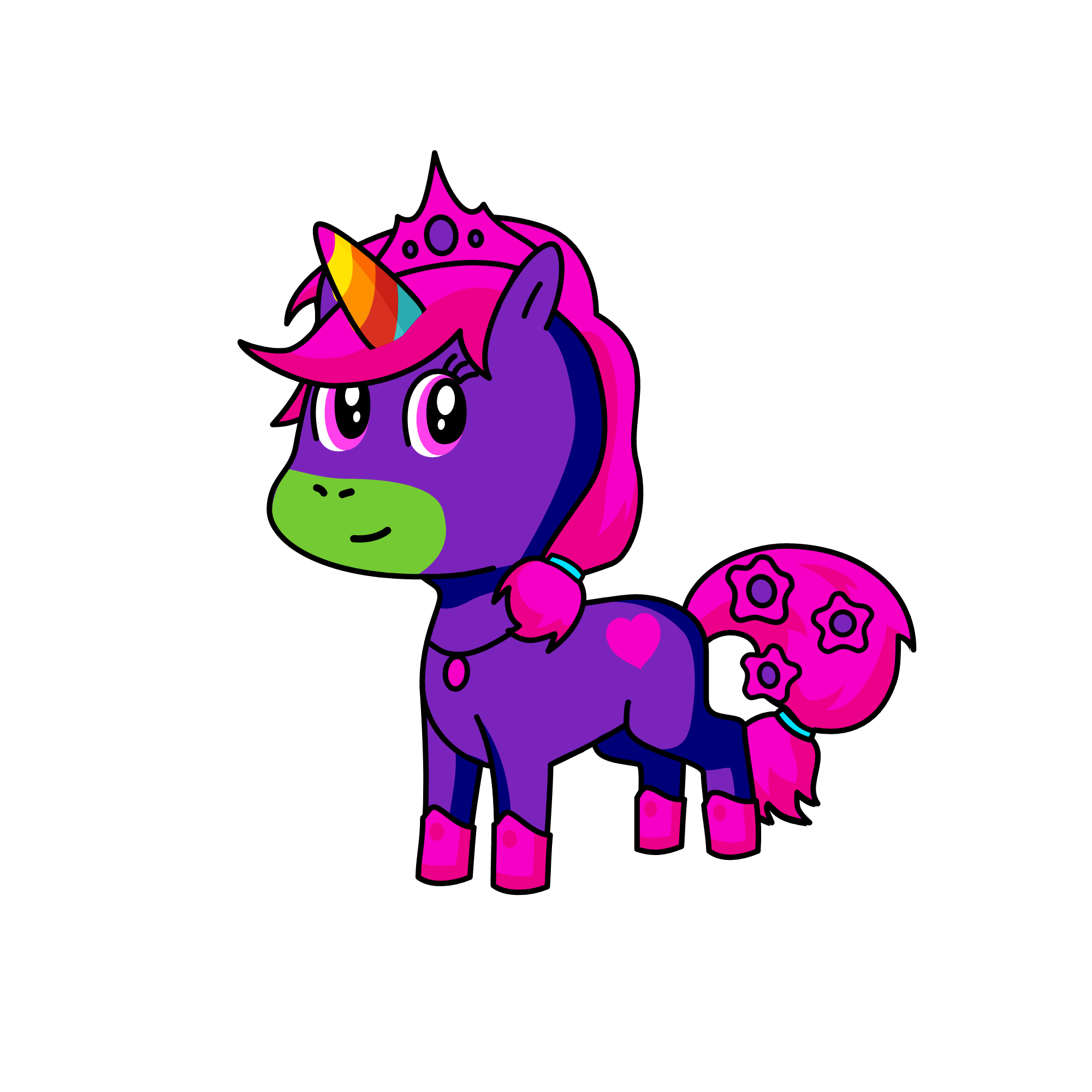 Elsa, the unicorn