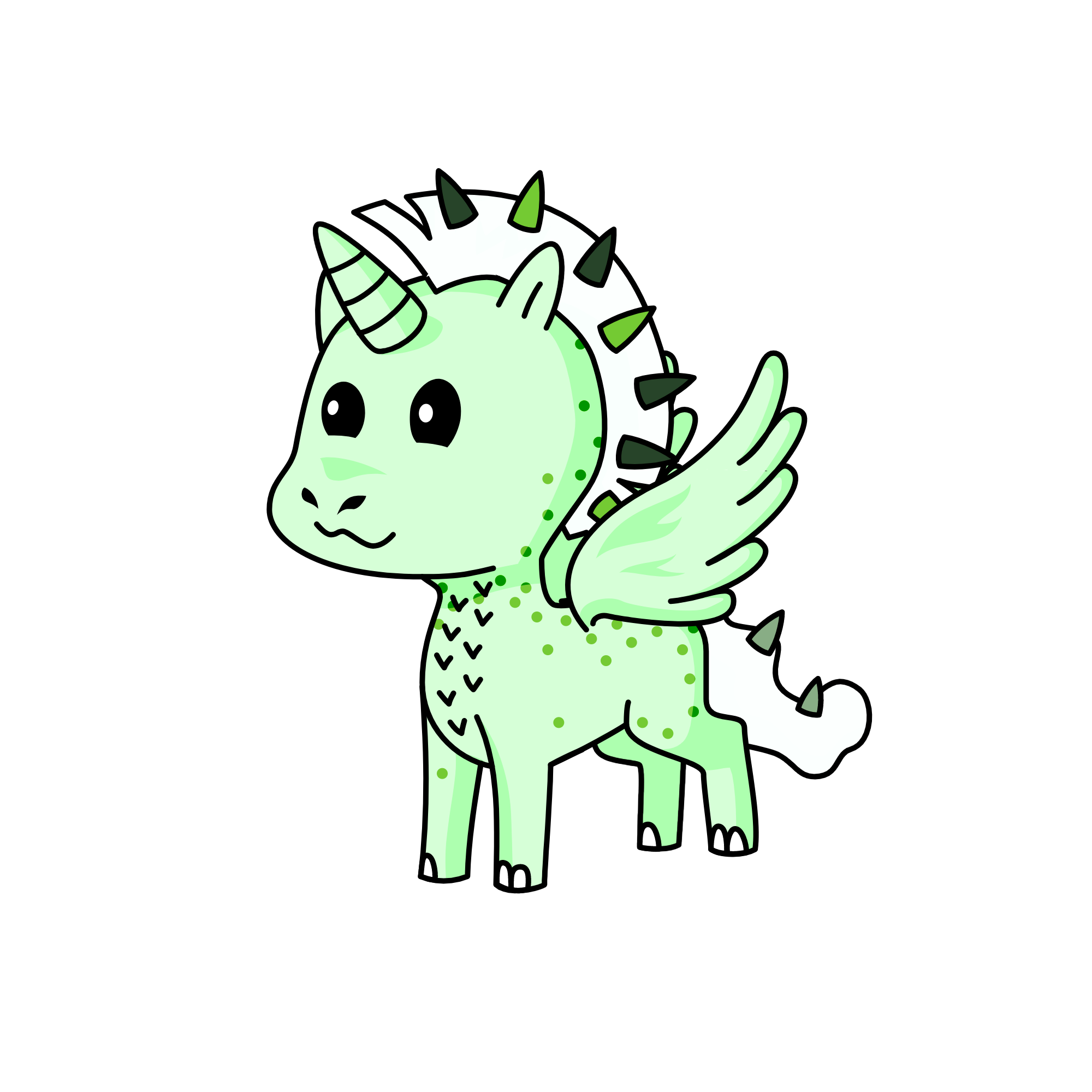 Diddle, the unicorn