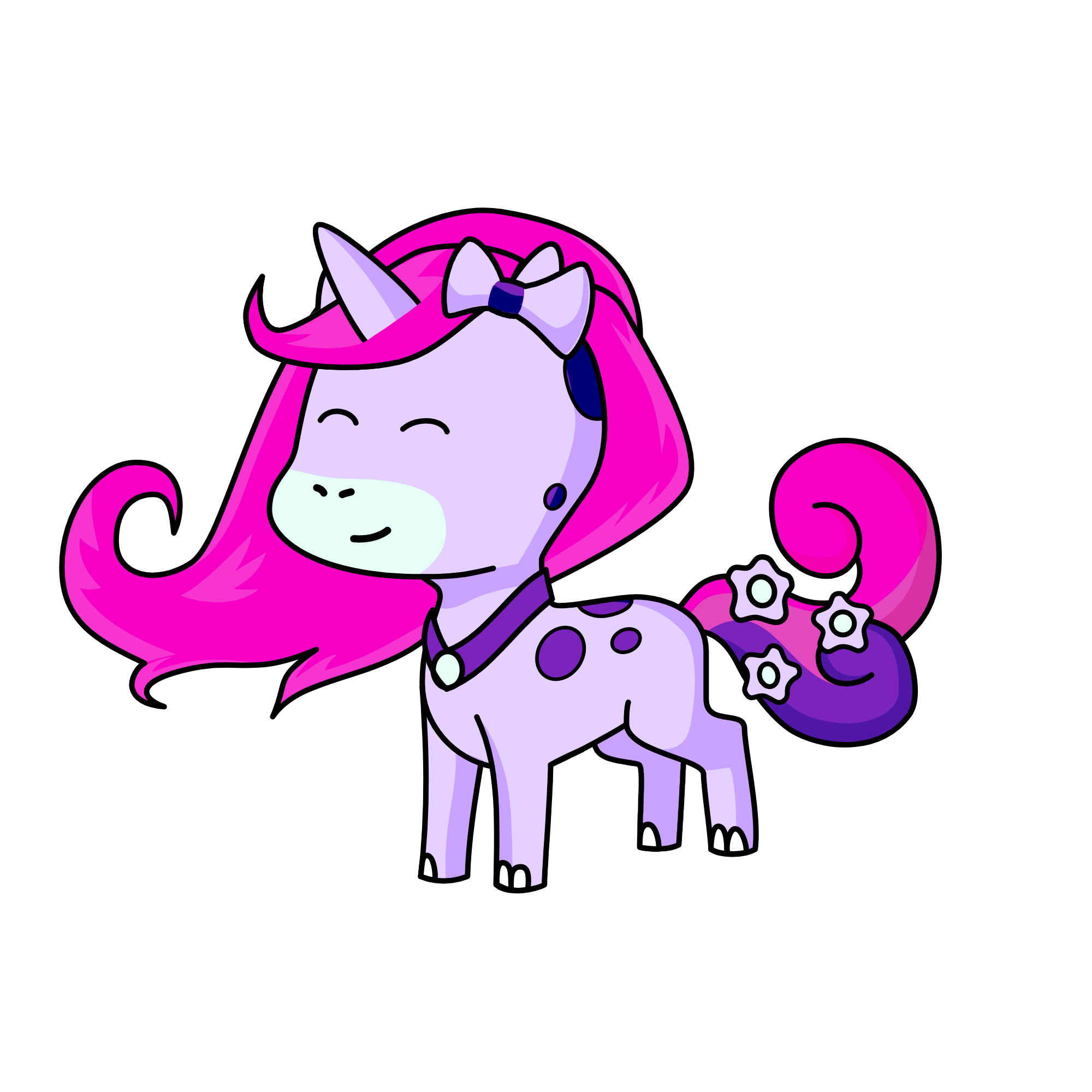 De, the unicorn
