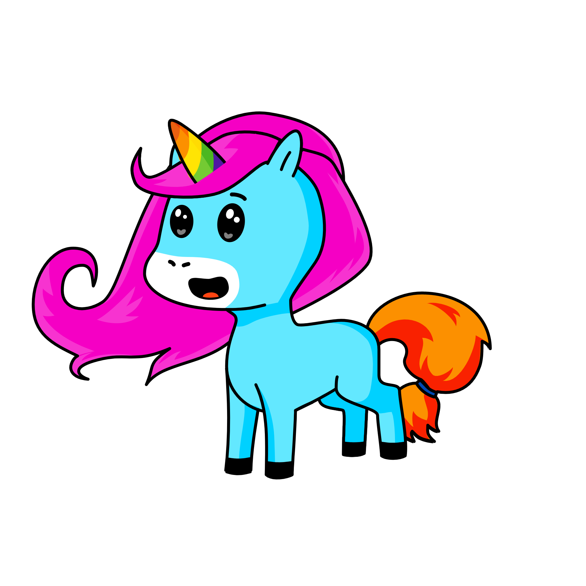 Yinn, the unicorn