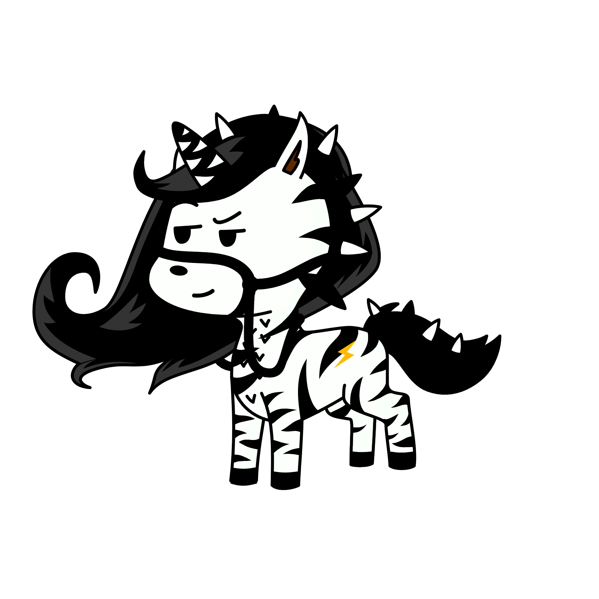 lighting , the unicorn