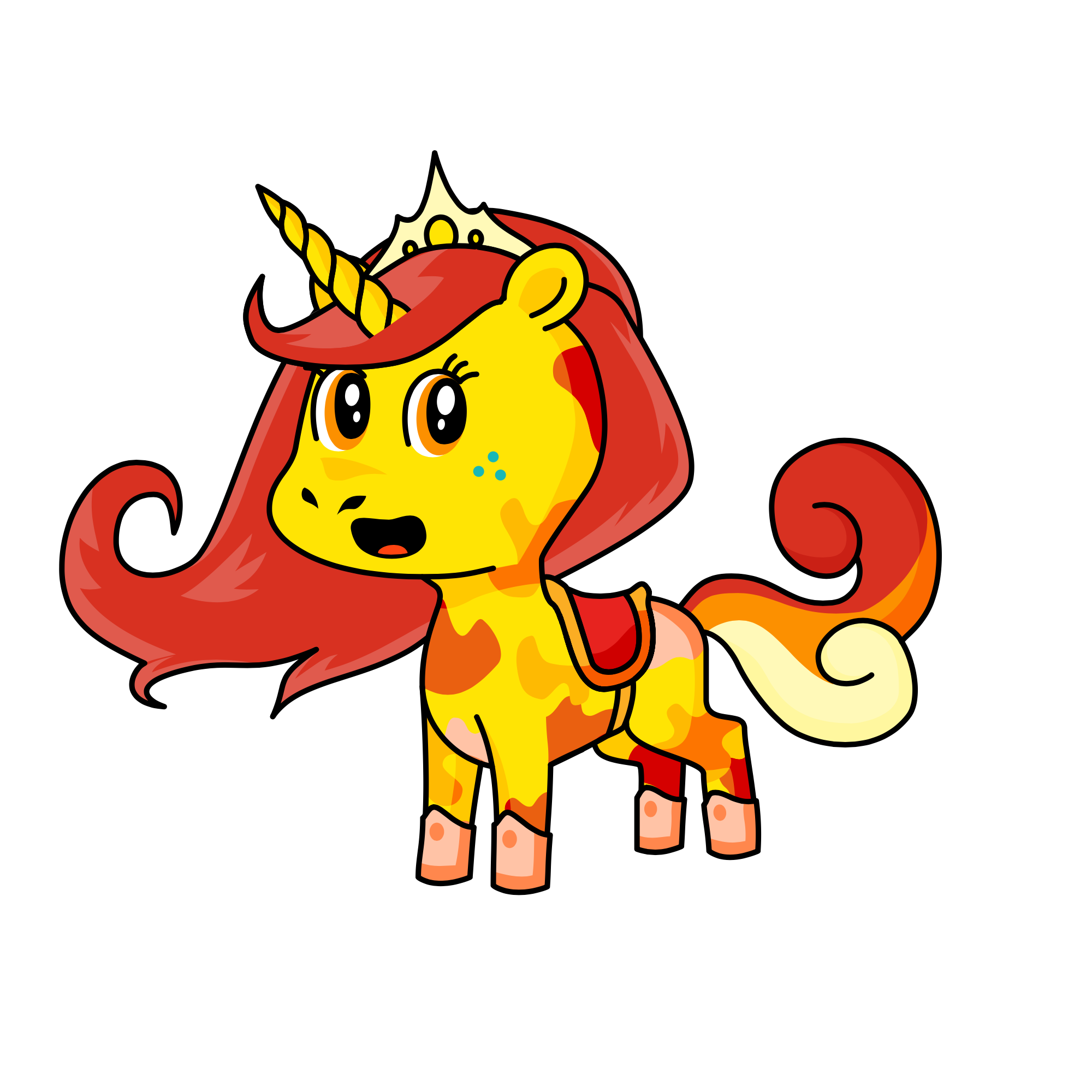 Summer Princess , the unicorn