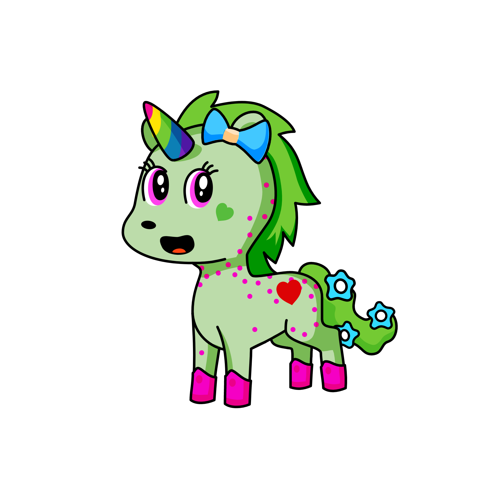 حببية, the unicorn