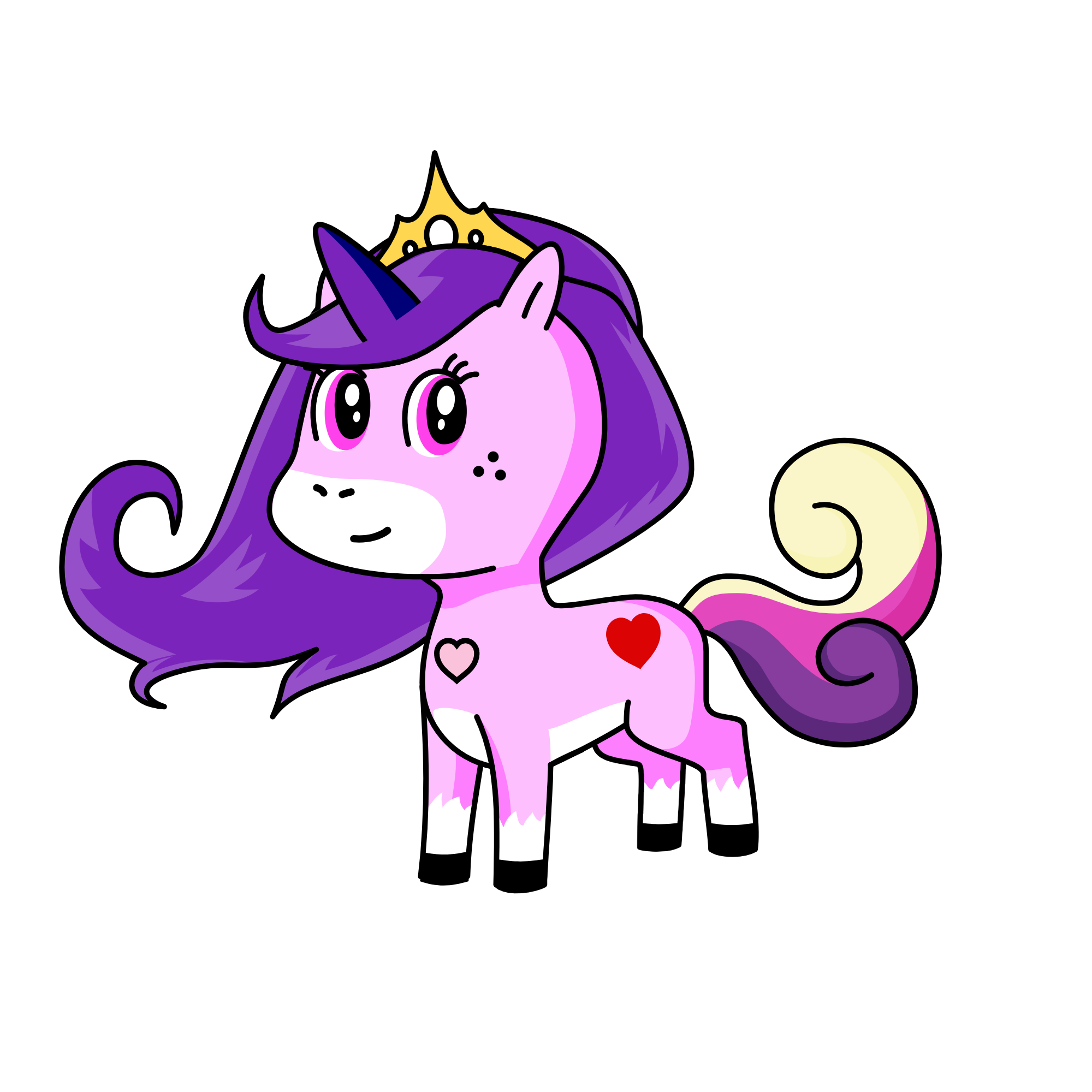 queen, the unicorn