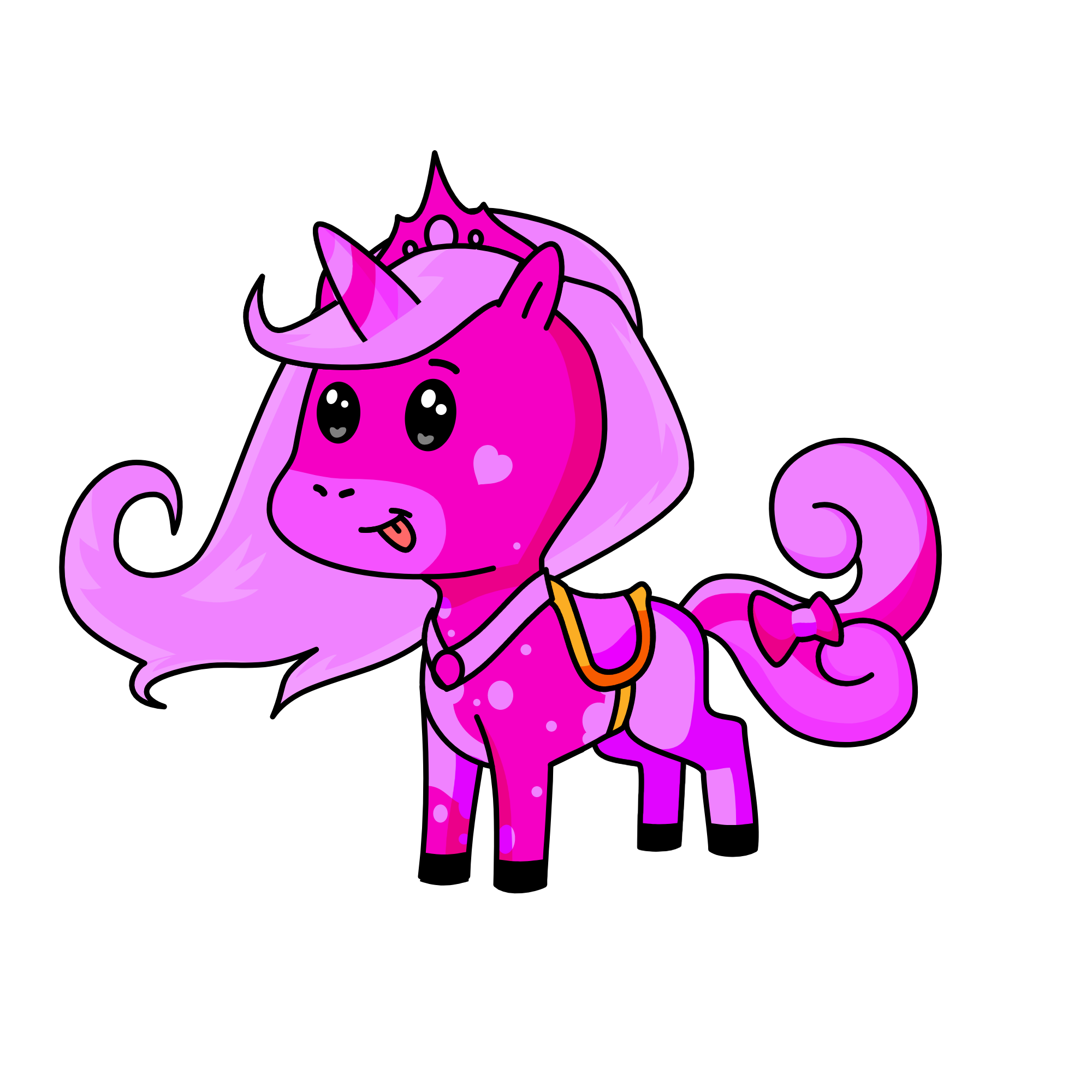 pinky, the unicorn