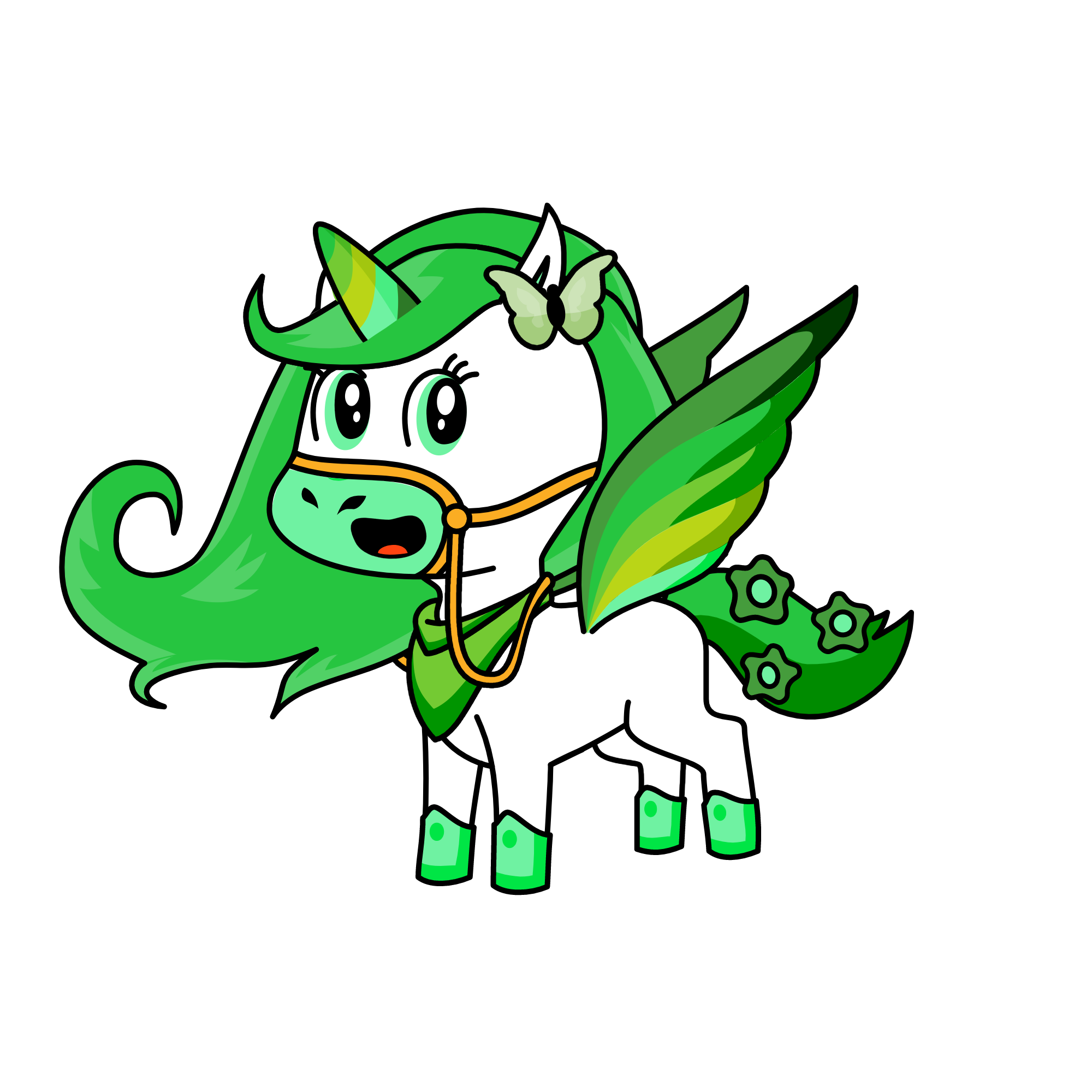 verde, the unicorn