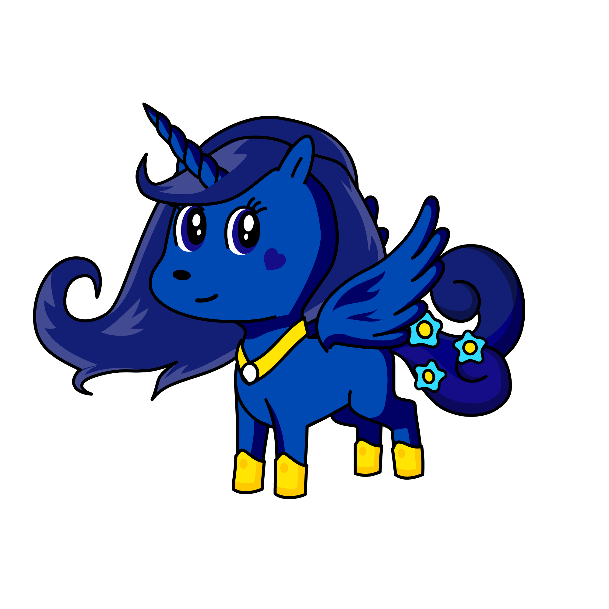 princess luna, the unicorn