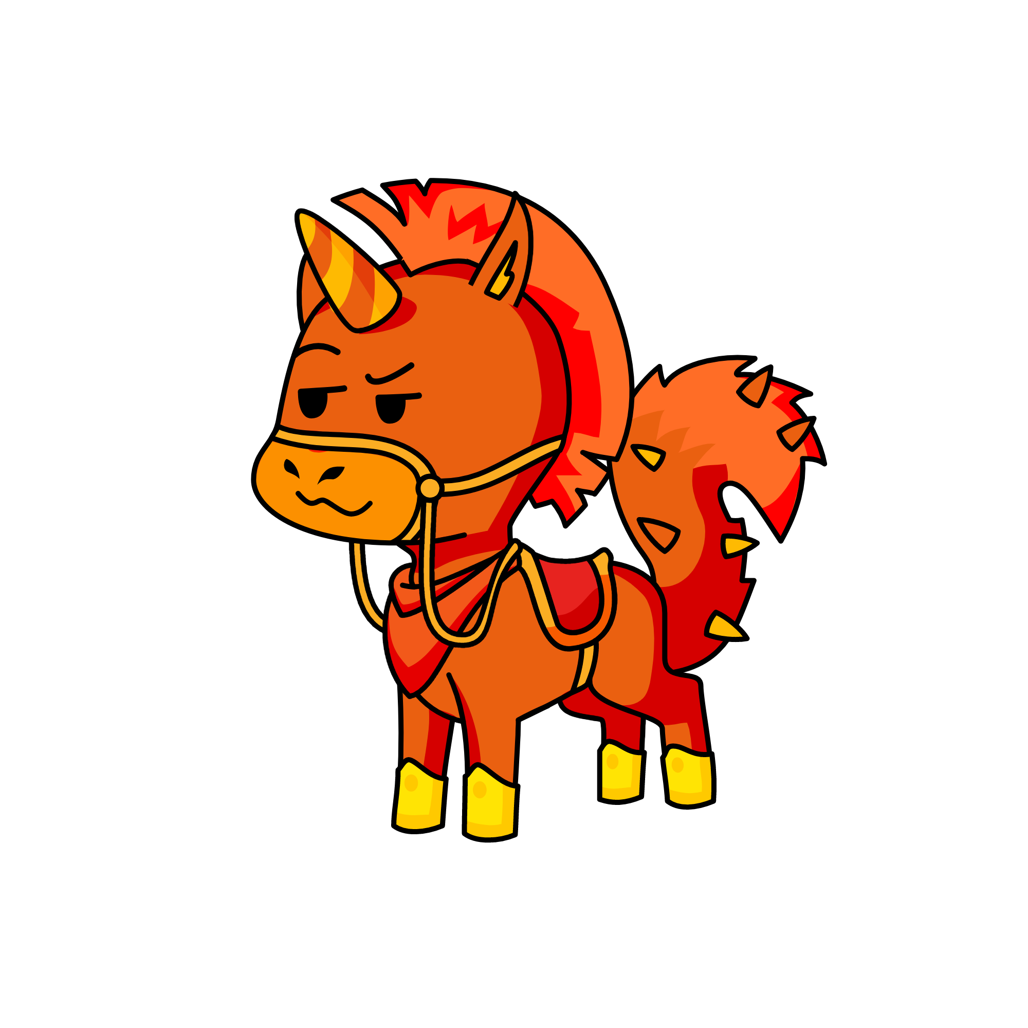 Anger, the unicorn