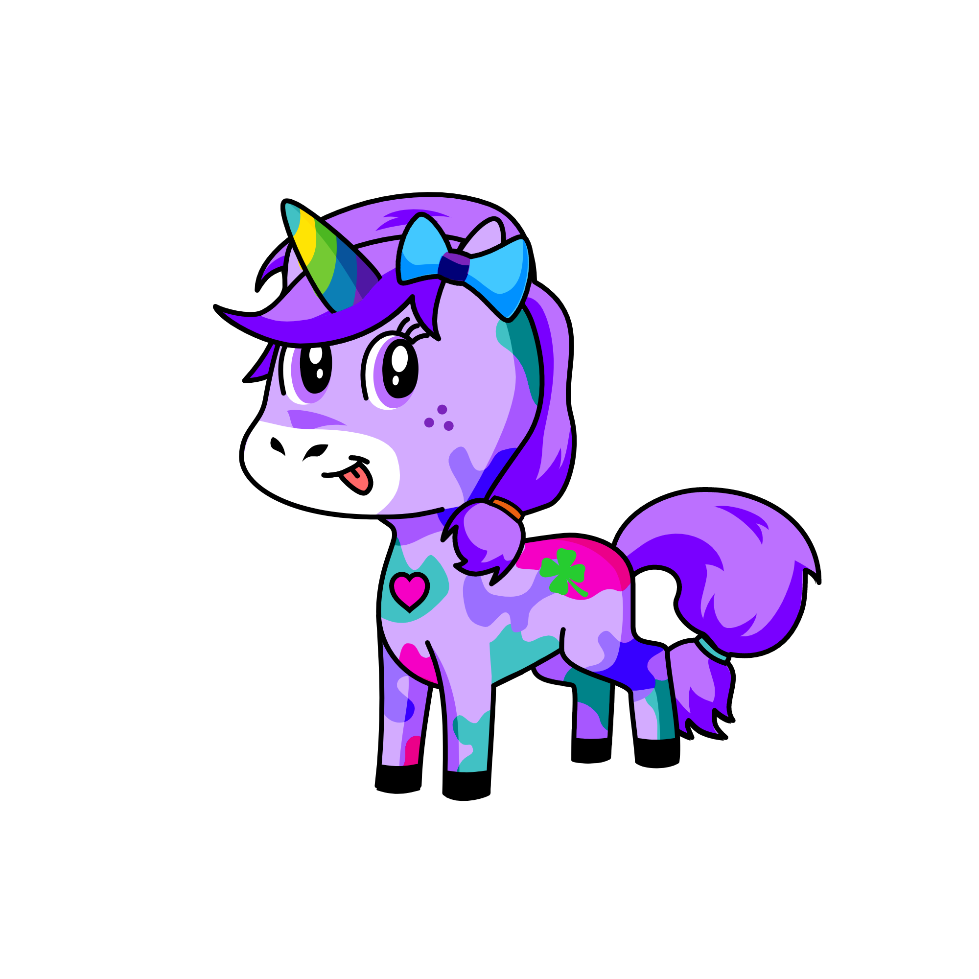 vayolet, the unicorn