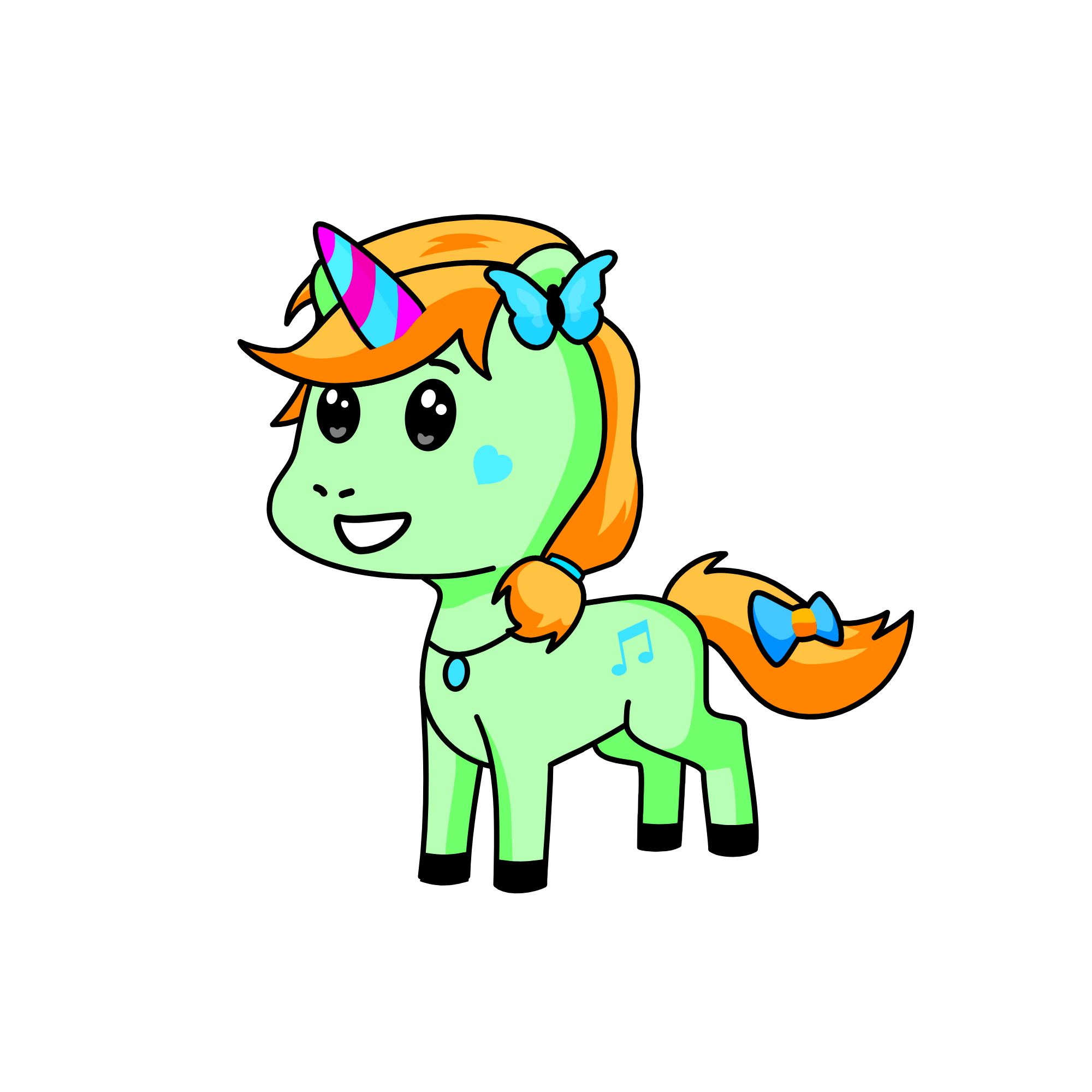 Hayley Snow , the unicorn