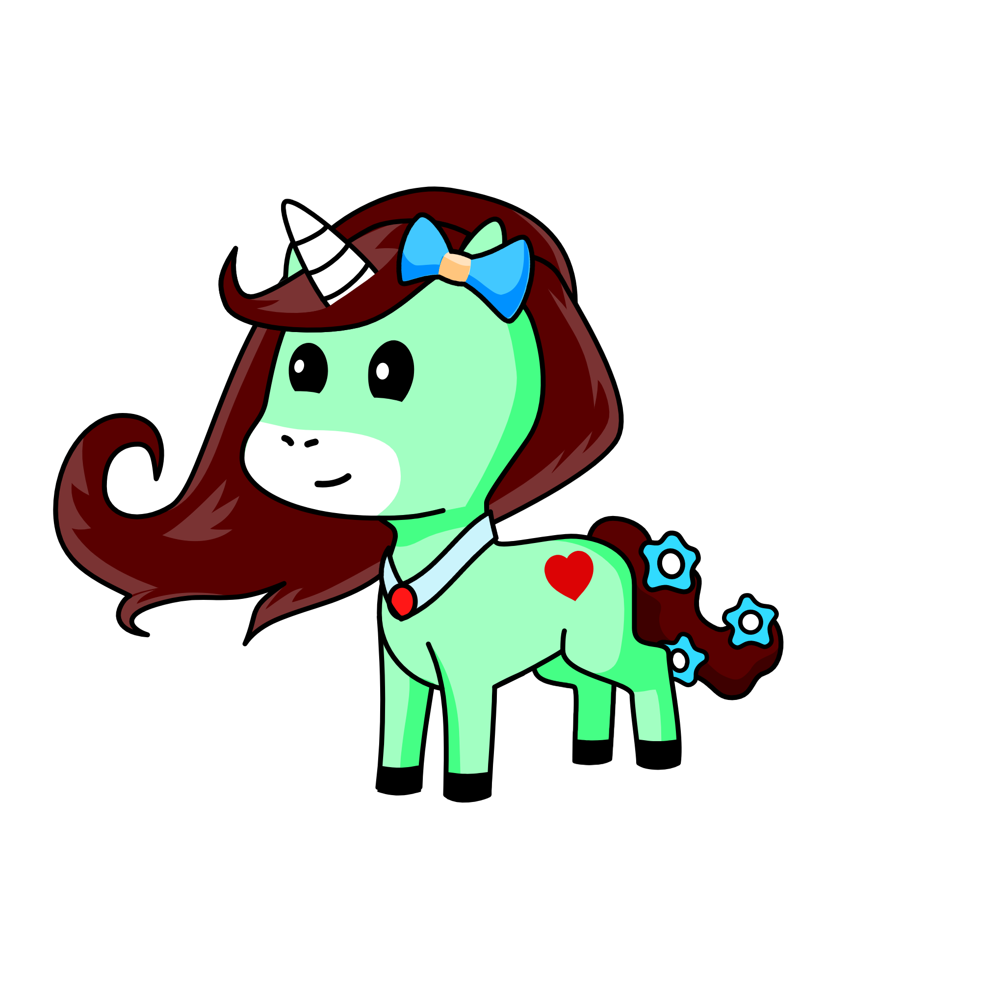 nadia, the unicorn