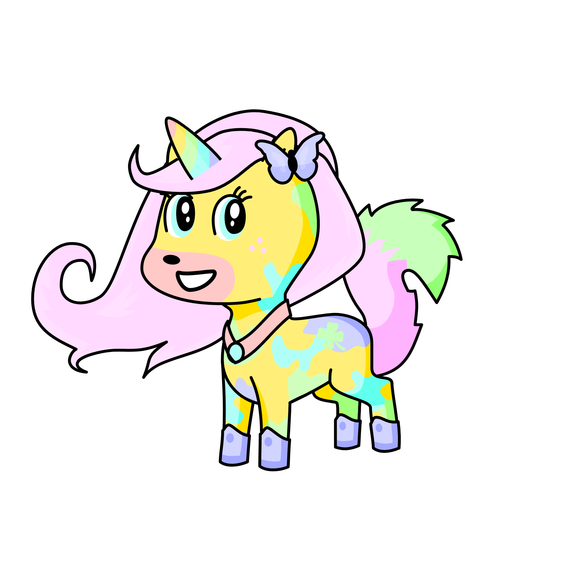 Easter AiLa, the unicorn