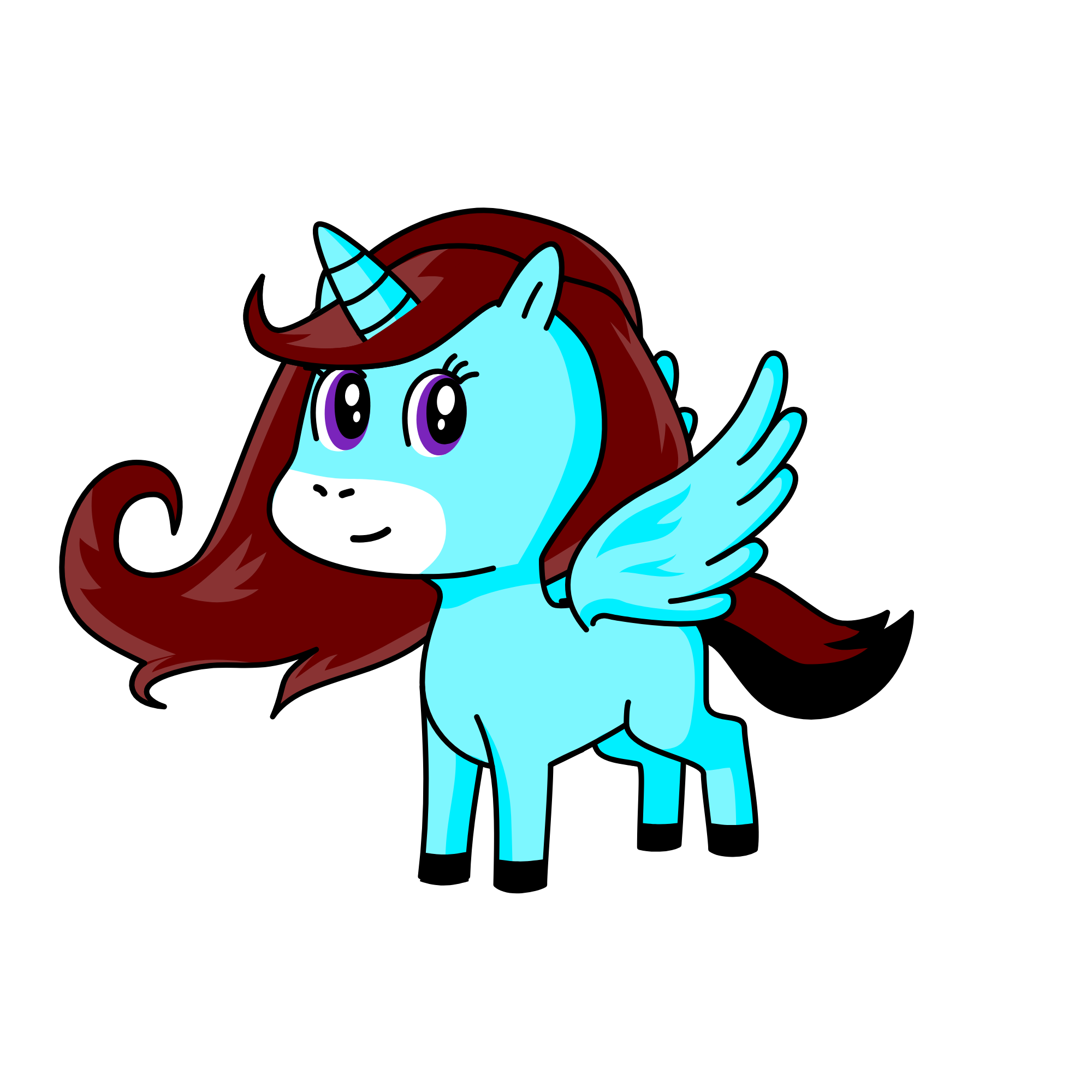 Cookie swirl c , the unicorn
