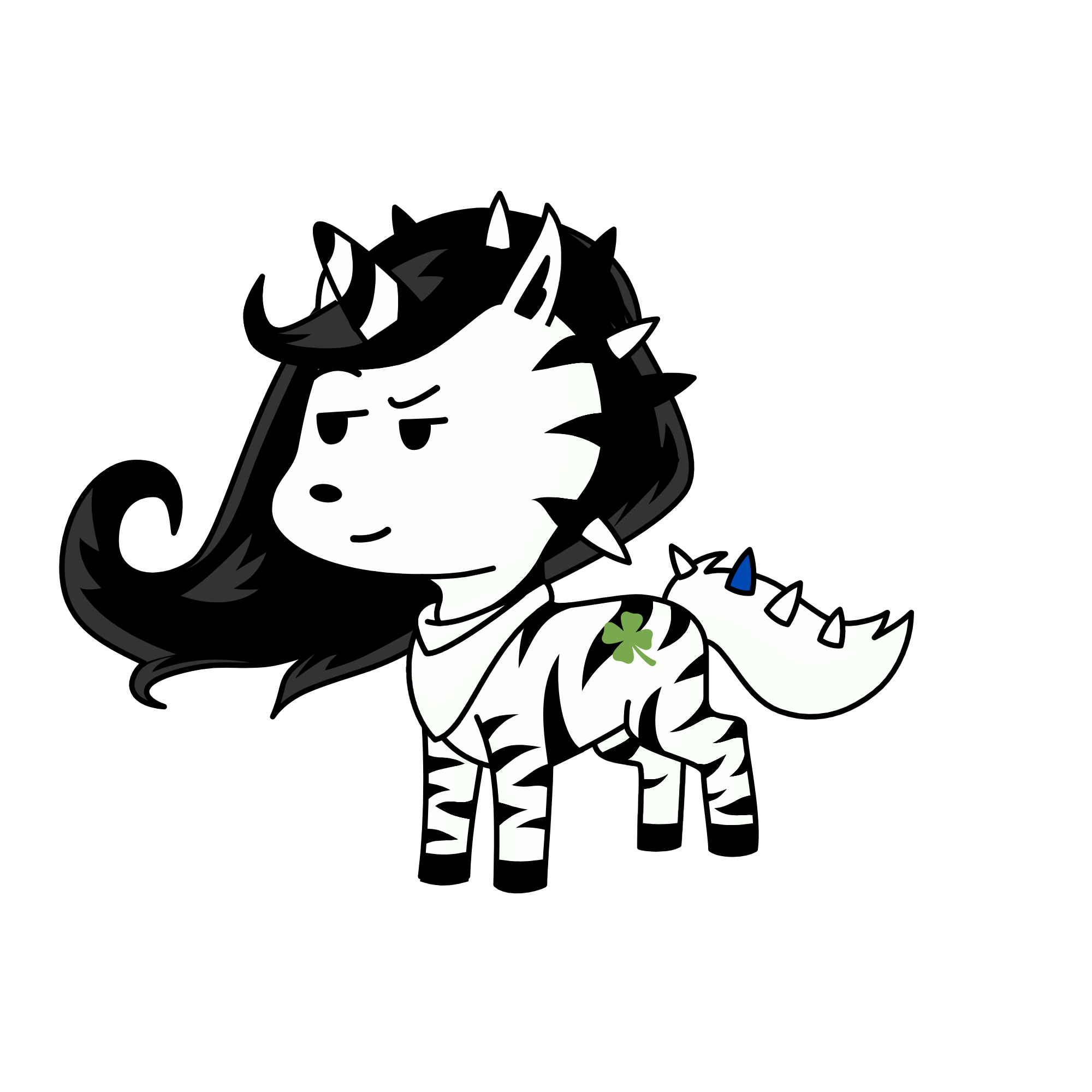 moonlight, the unicorn