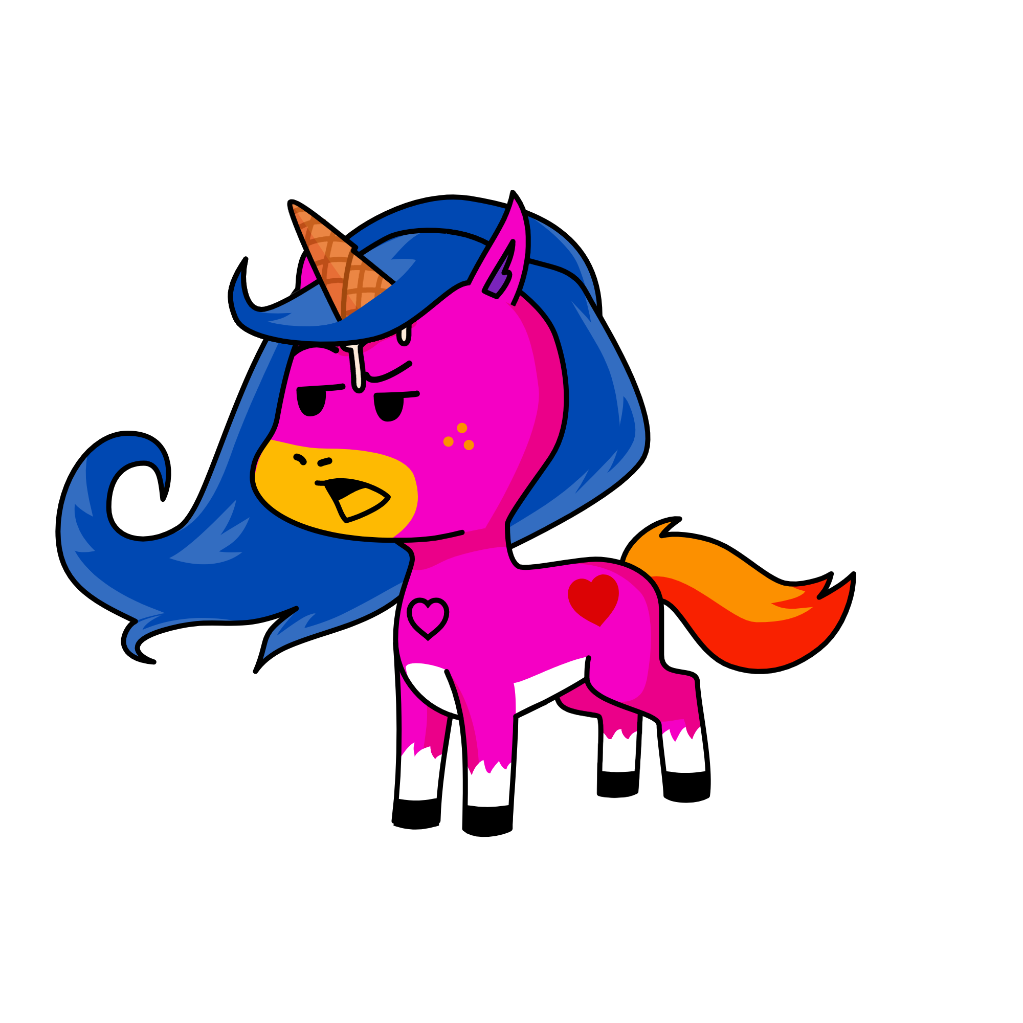 belton, the unicorn
