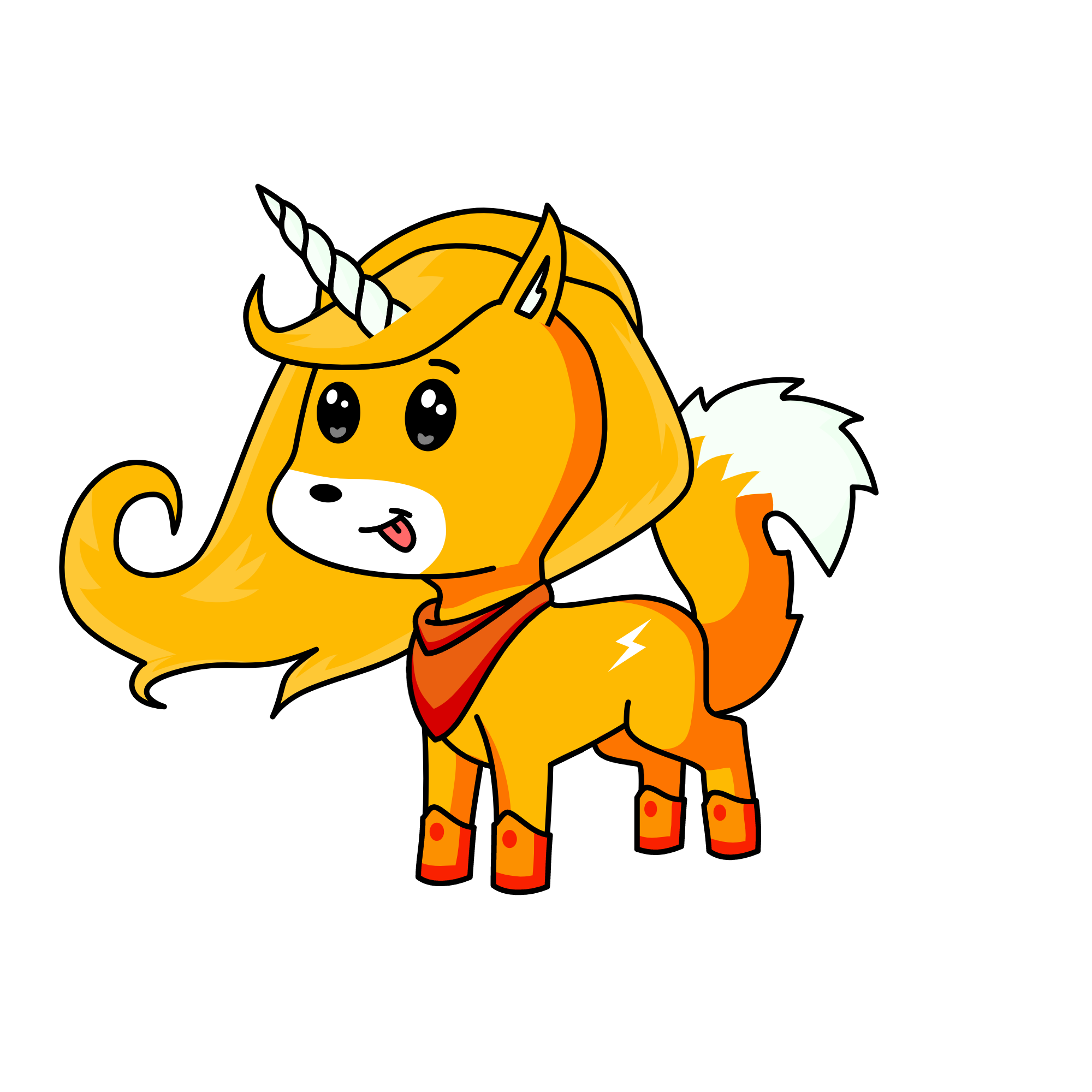 foxy, the unicorn