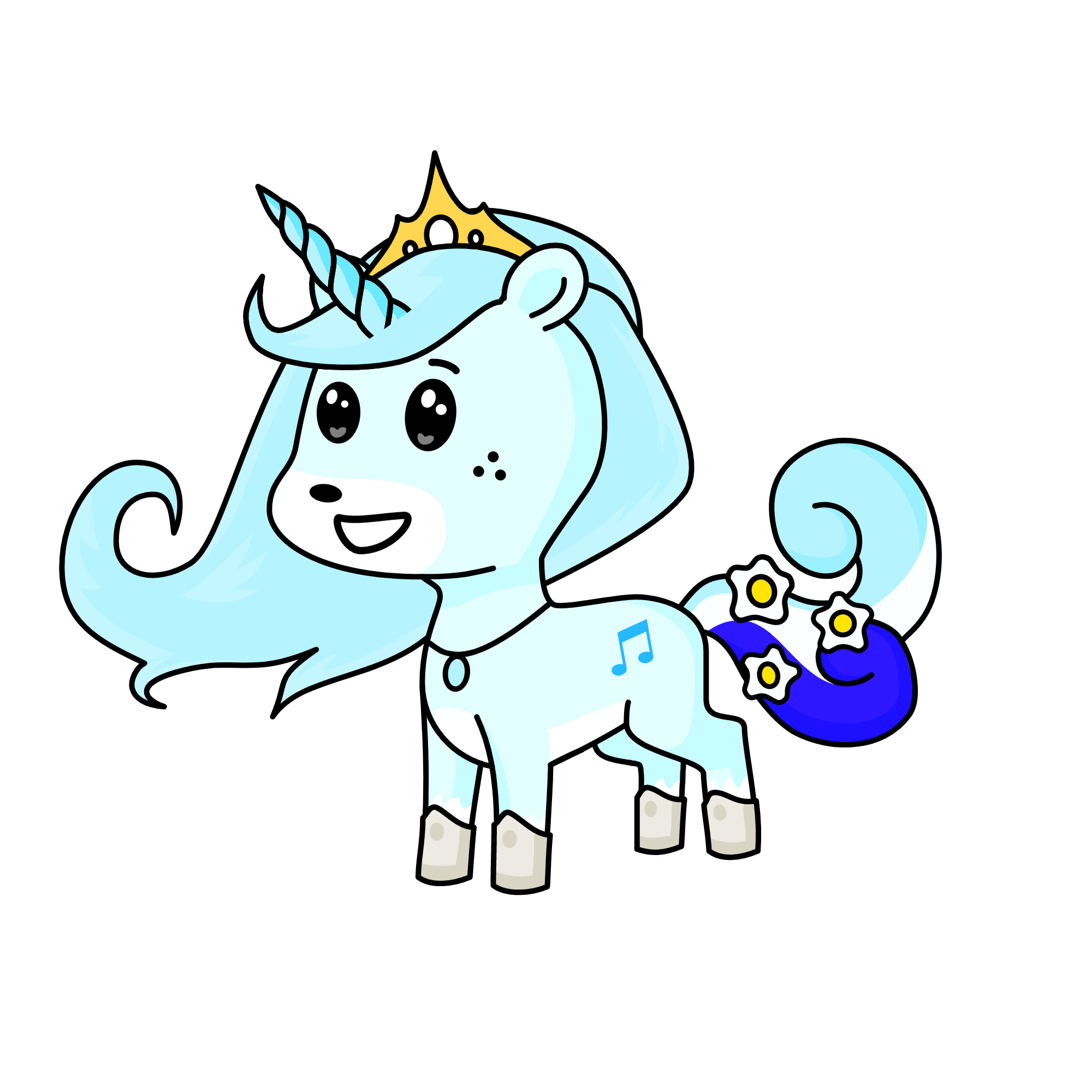 Snowflake, the unicorn
