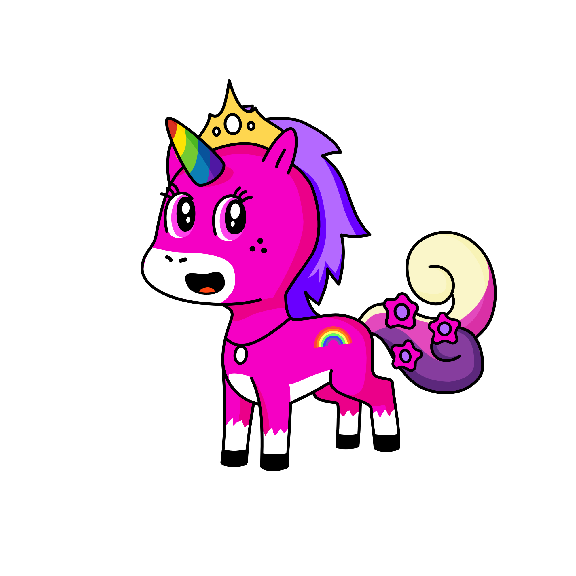 Rose, the unicorn