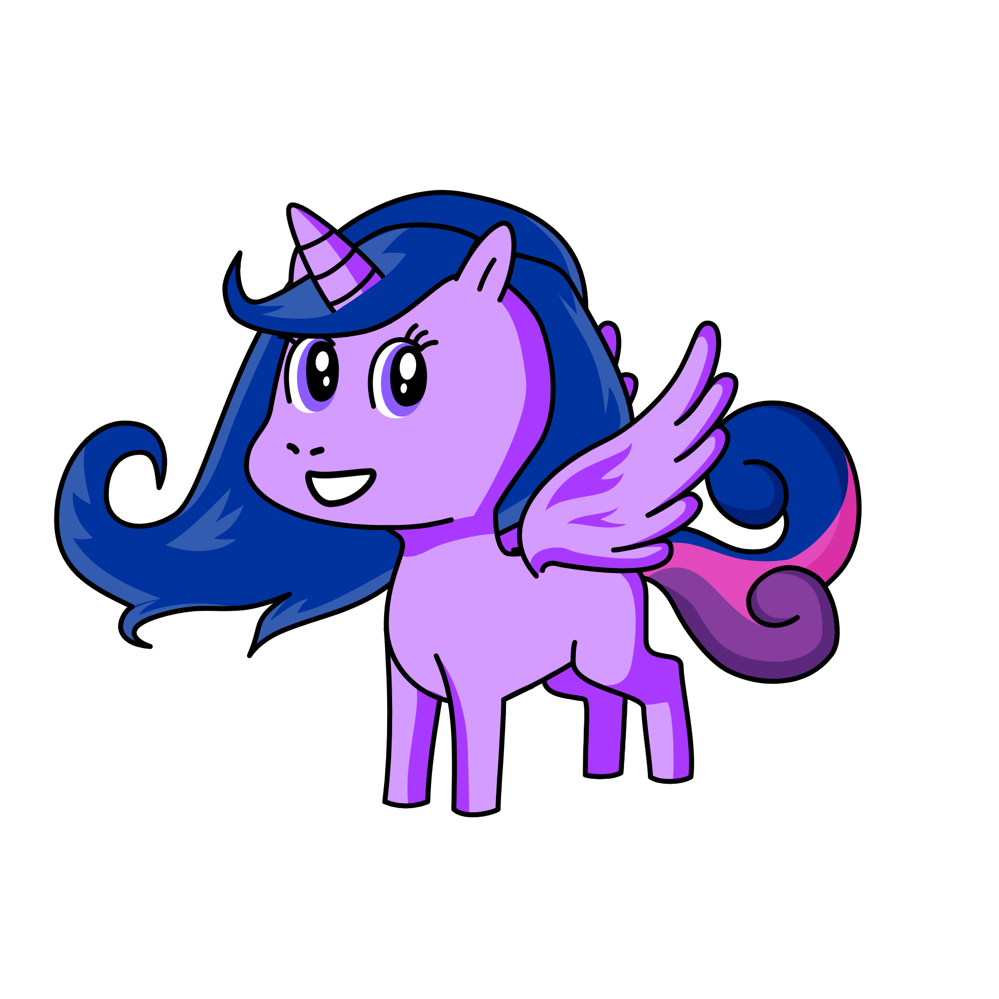 Twilight Sparkle, Princess of friendship, the unicorn