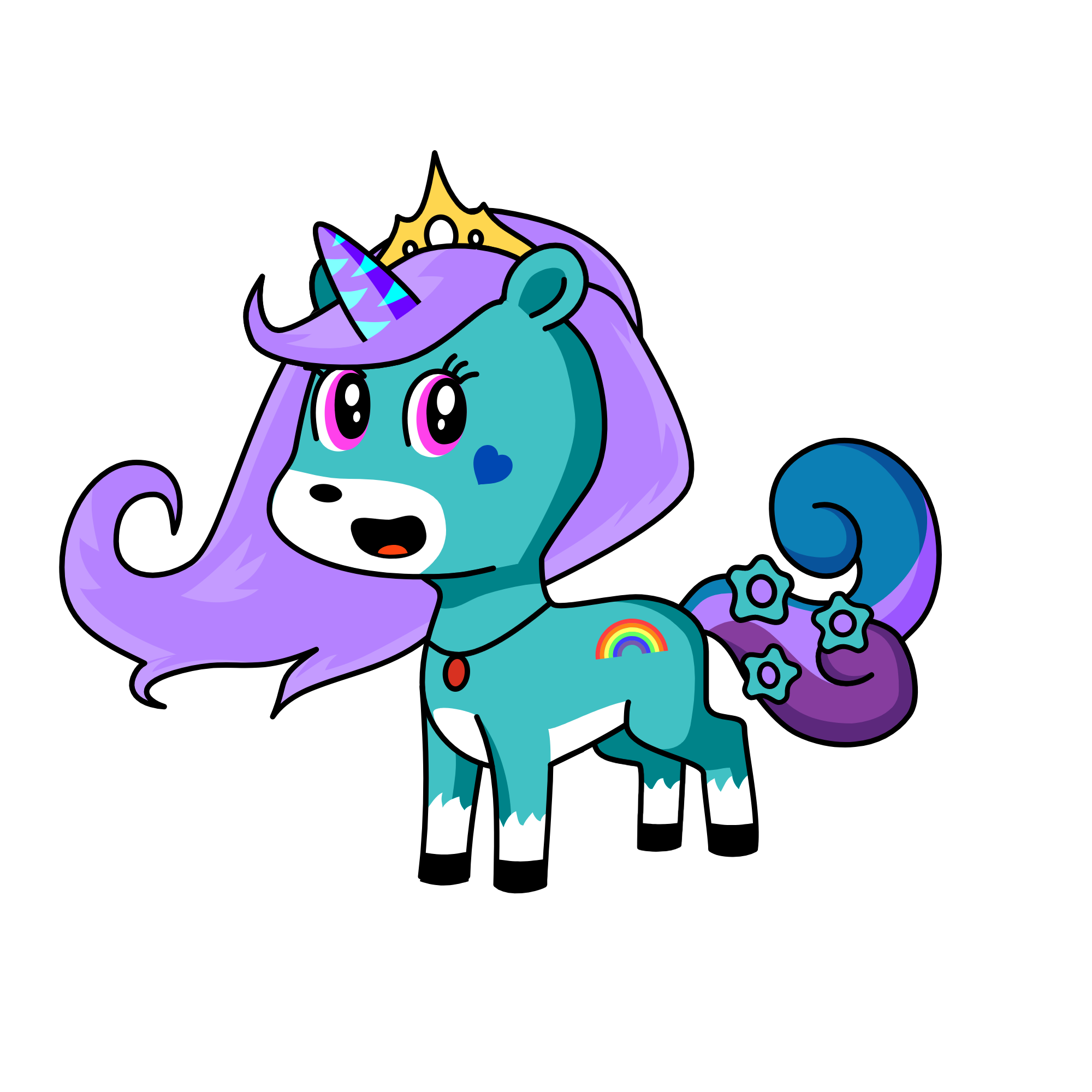 snowqueen, the unicorn
