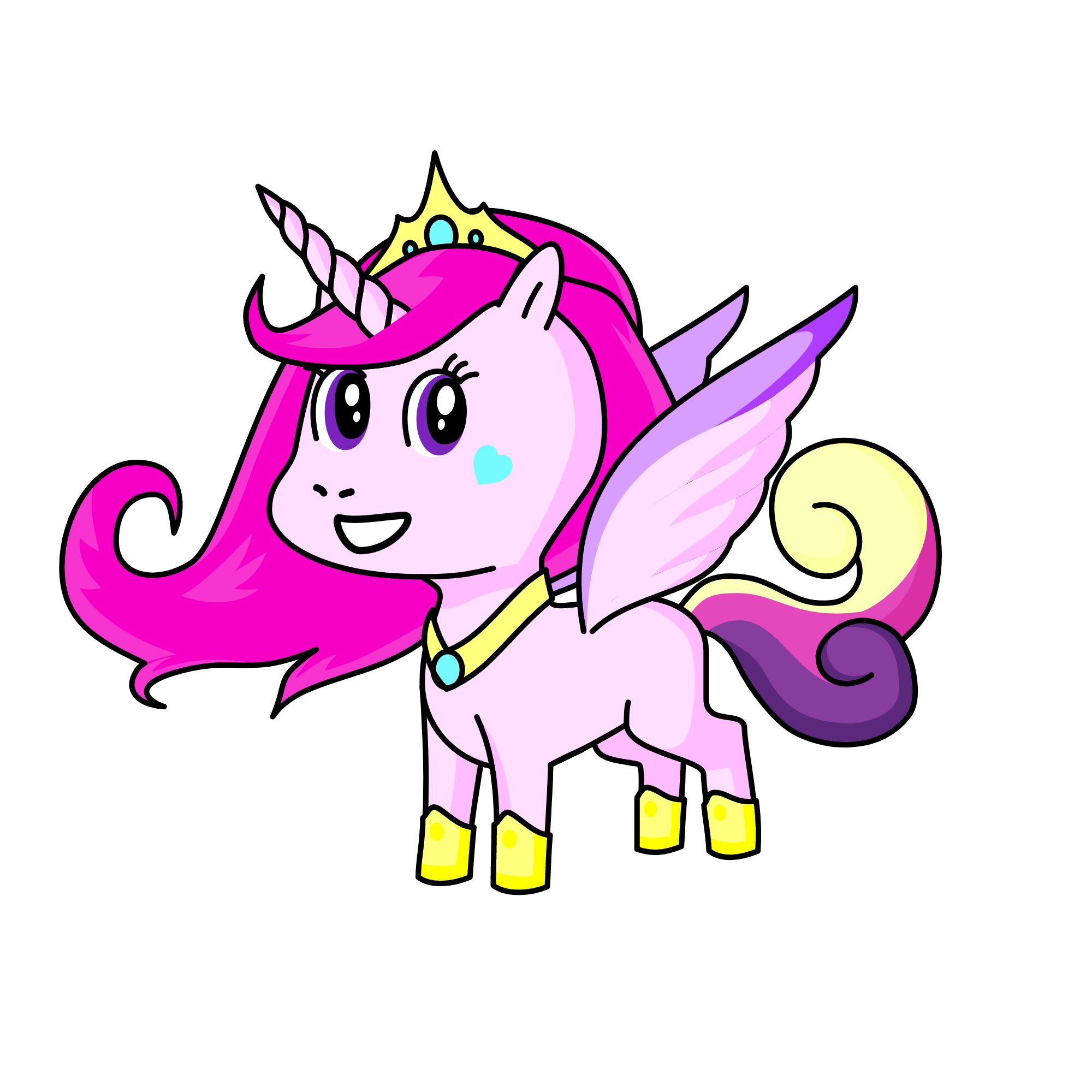 Cadence, princess of love, the unicorn