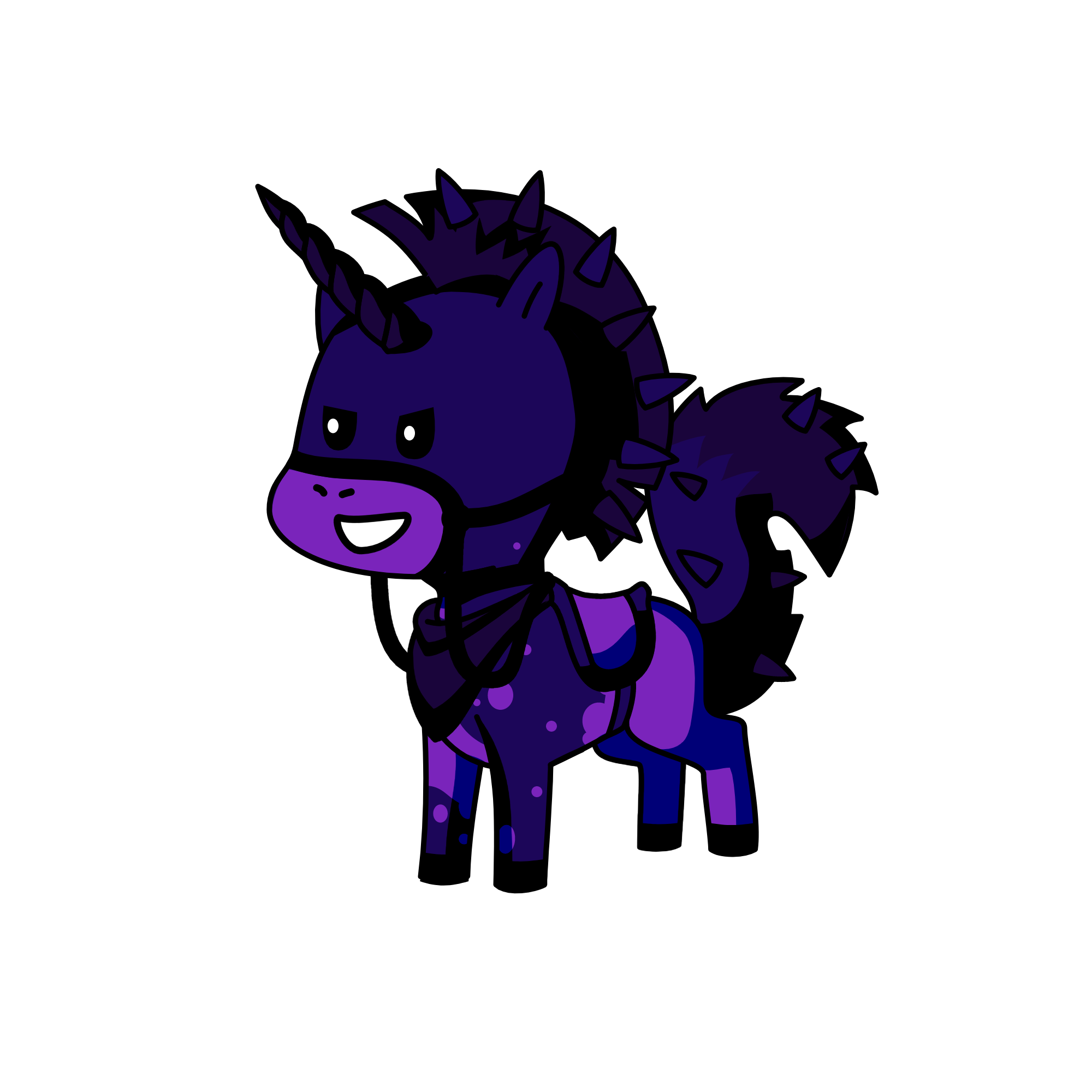 darkness, the unicorn