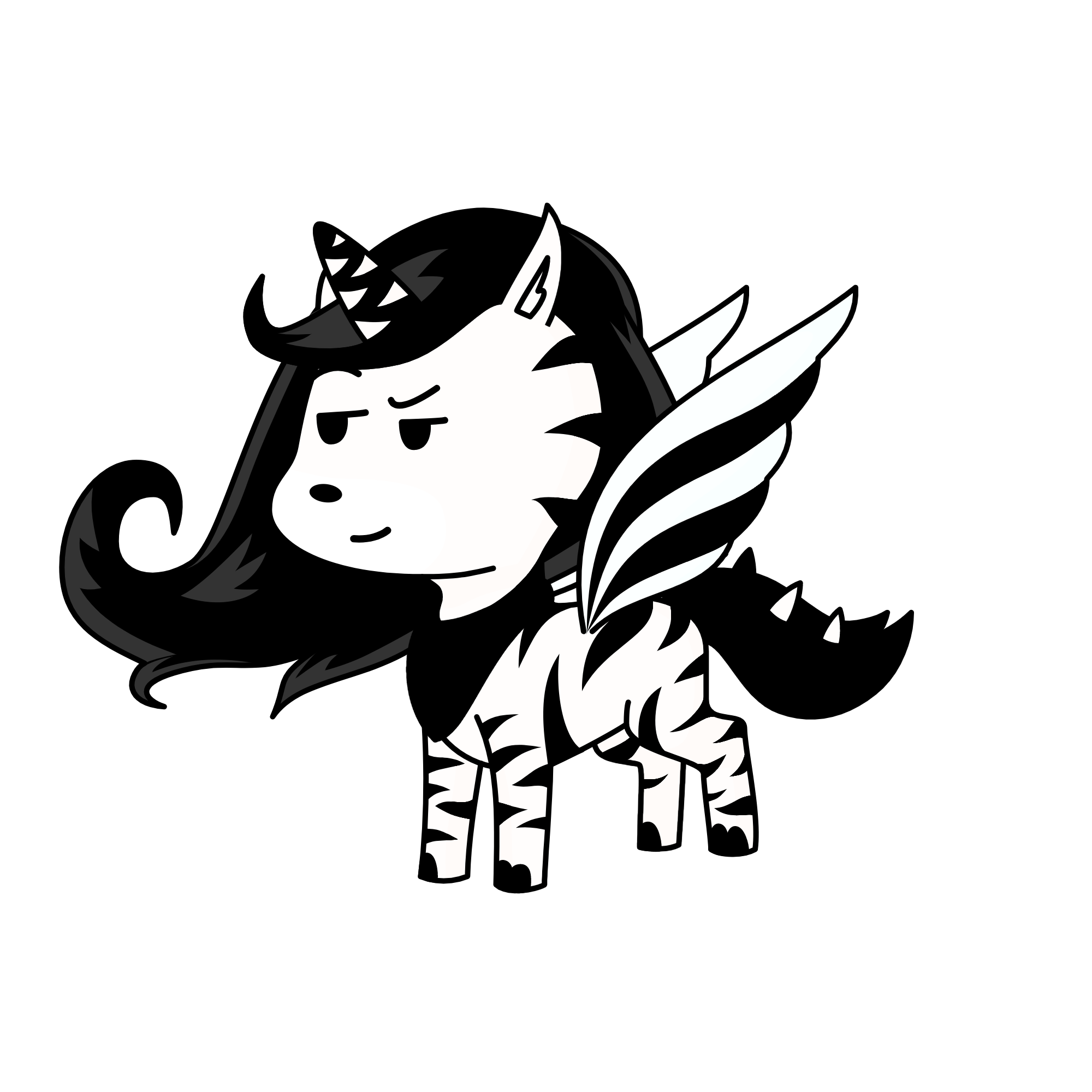 Zi Zi, the unicorn
