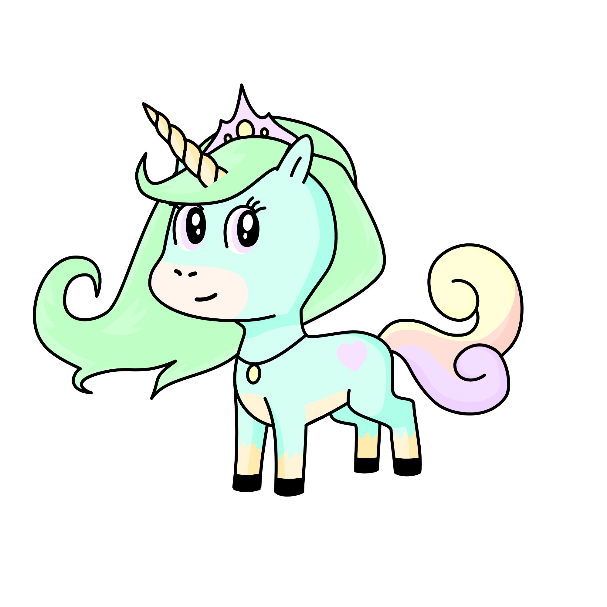 Pastel.UwU, the unicorn