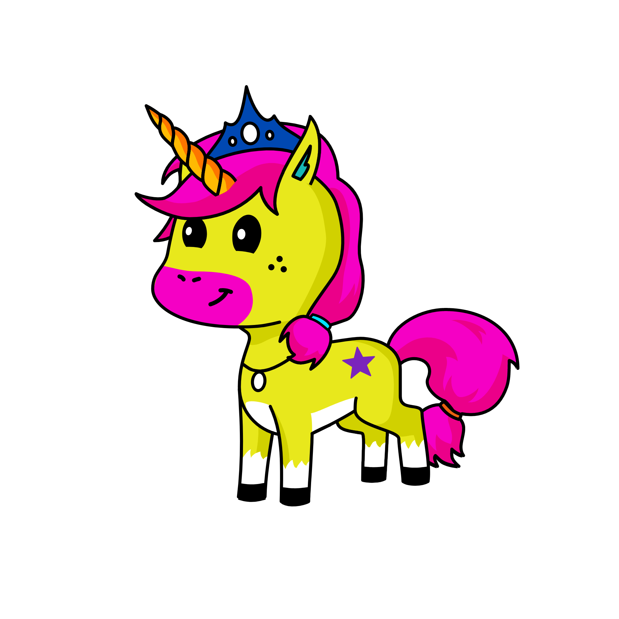 pineapple, the unicorn