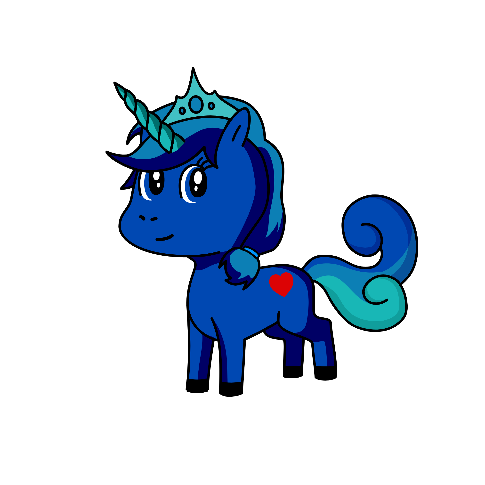 luna, the unicorn