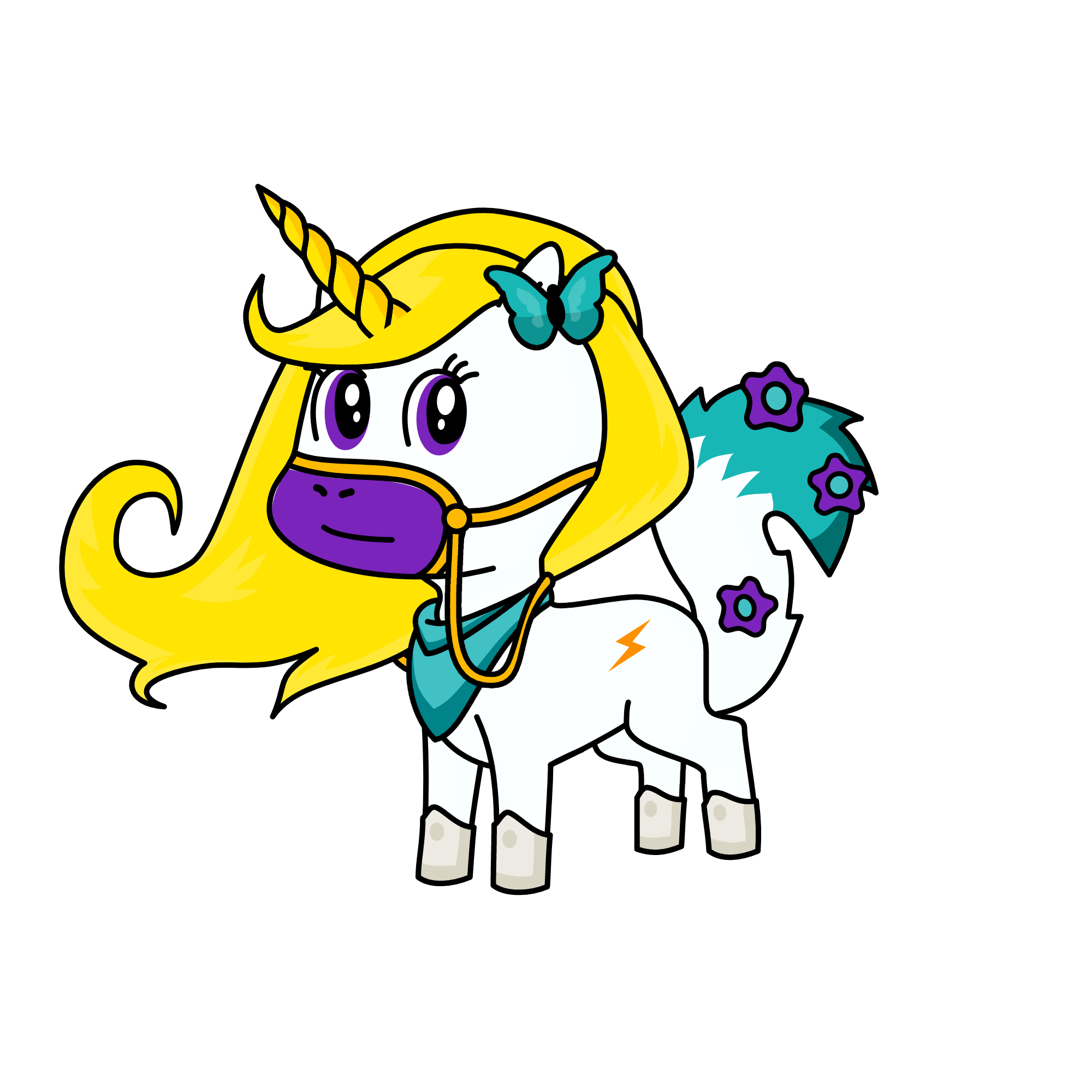 sunrise, the unicorn