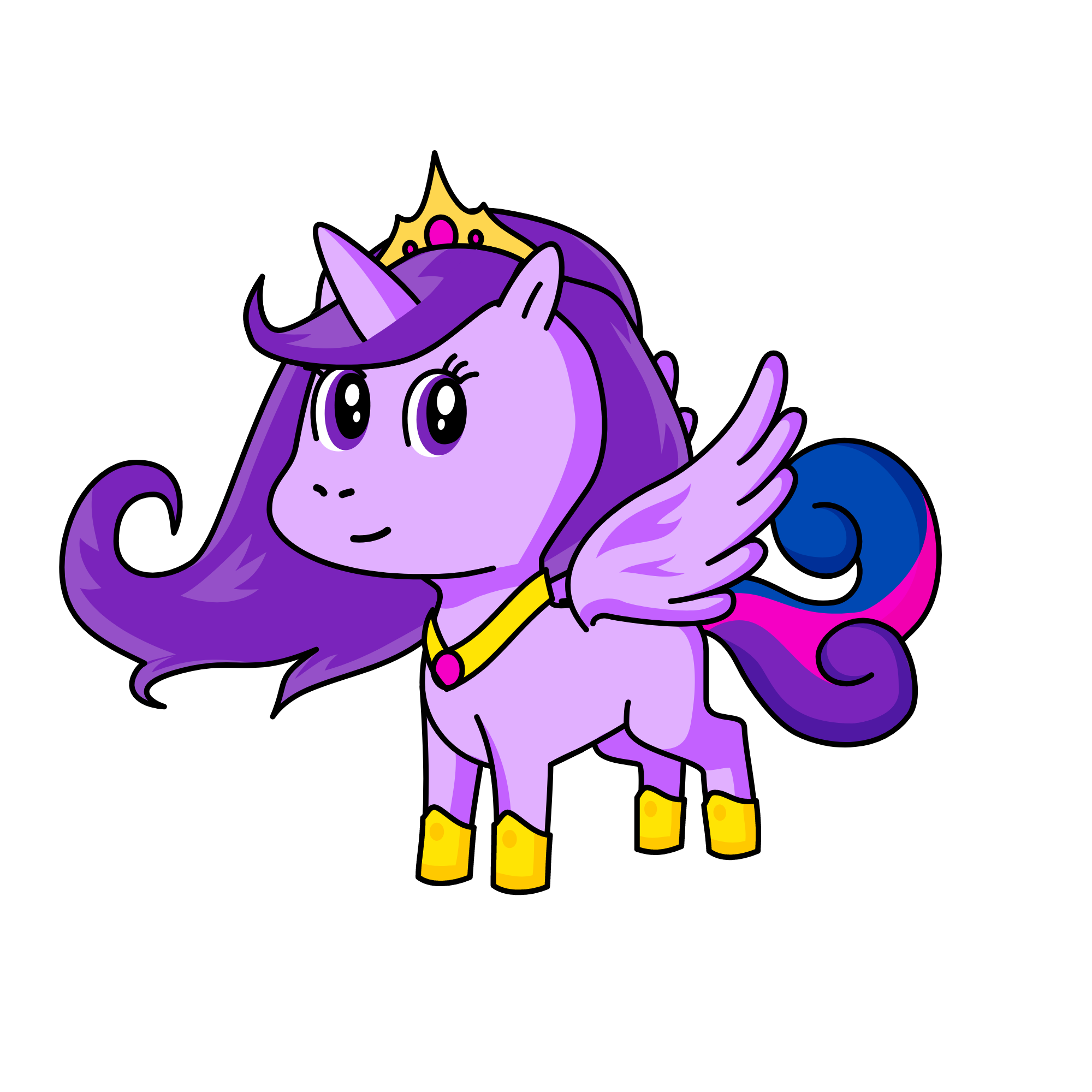 princess twilight sparkle, the unicorn